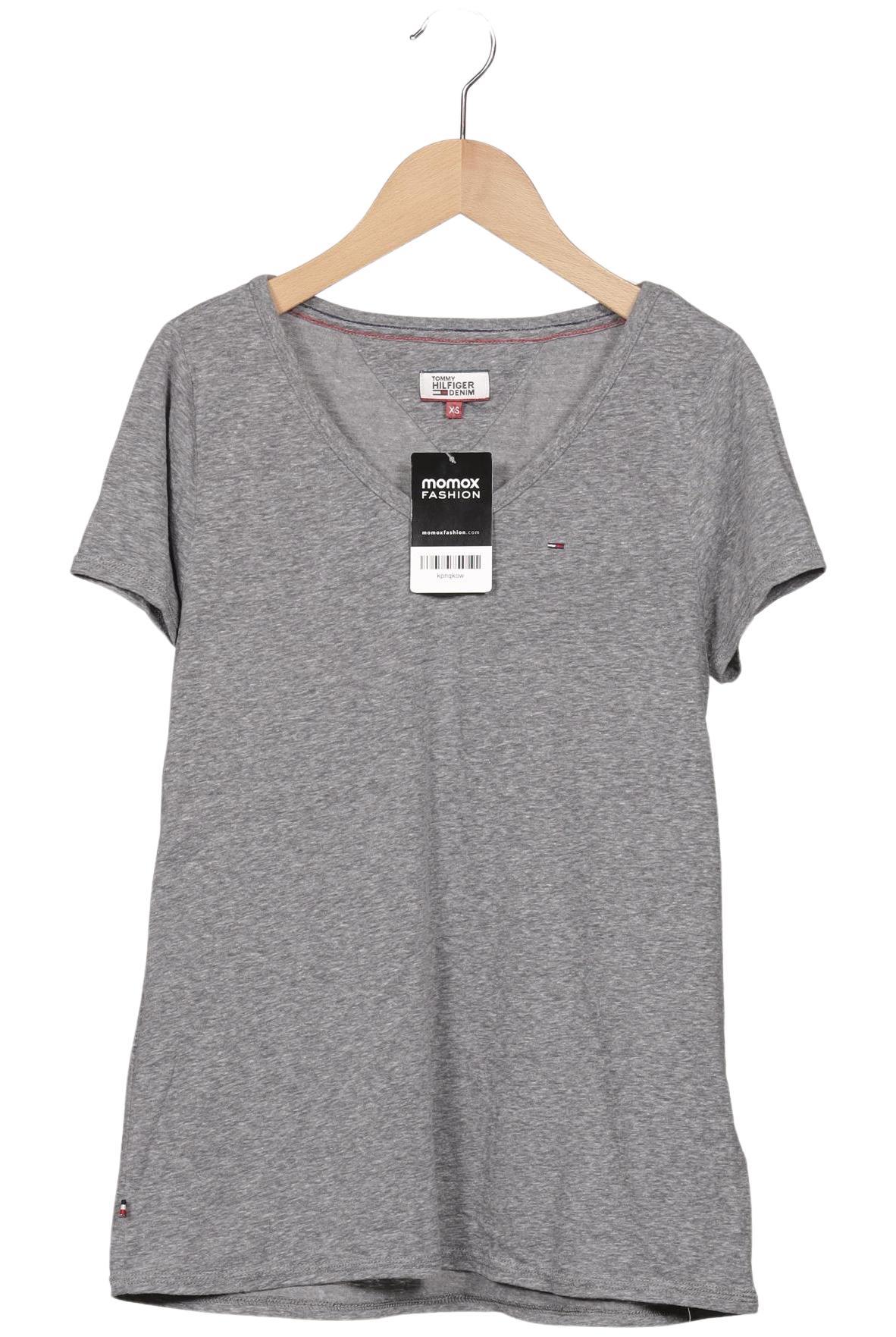 

Hilfiger Denim Damen T-Shirt, grau, Gr. 34