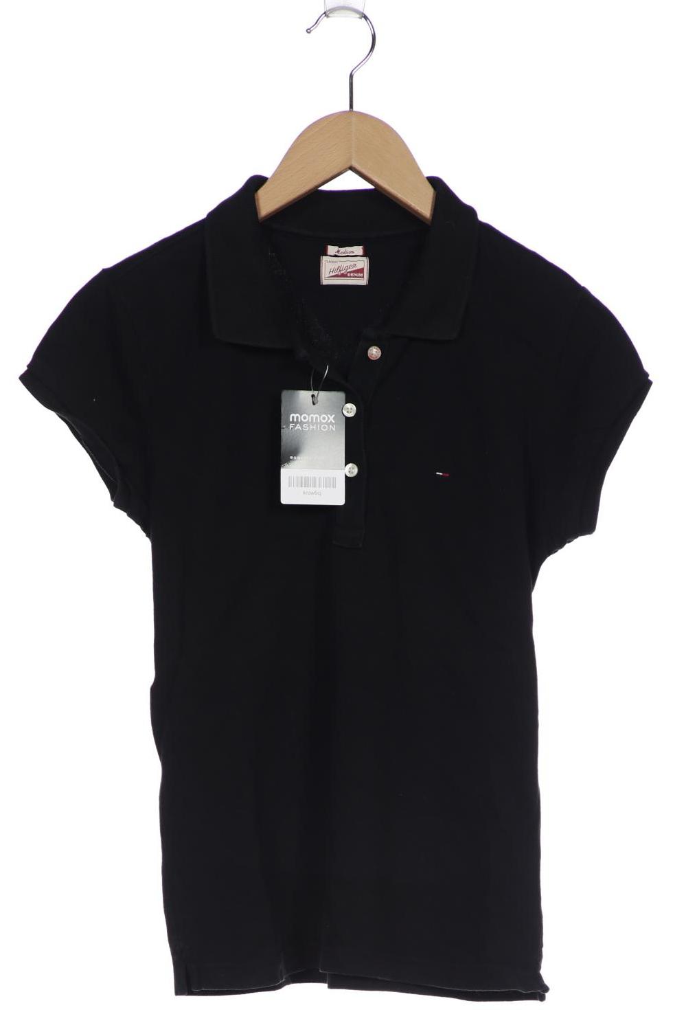 

HILFIGER DENIM Damen Poloshirt, schwarz