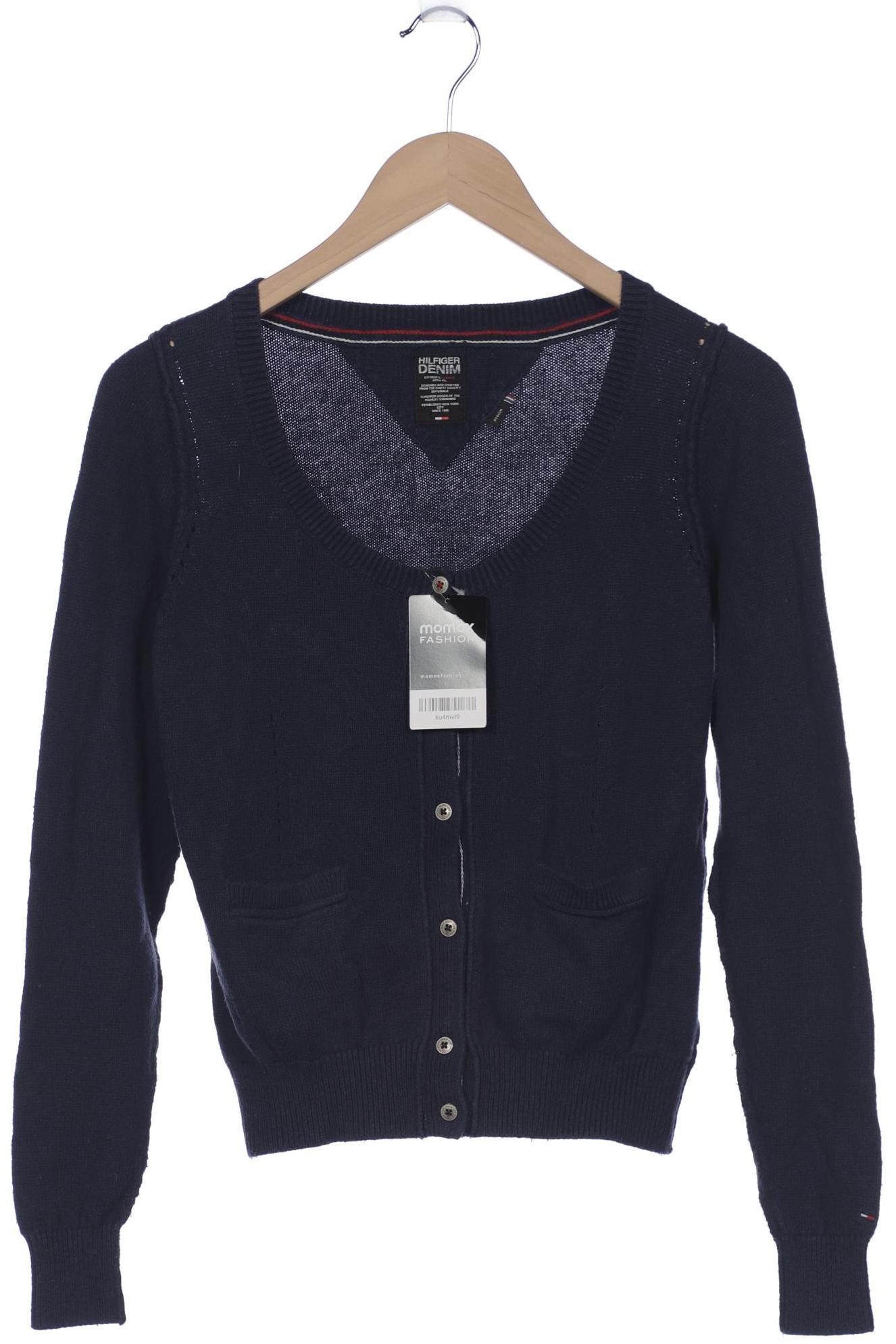 

HILFIGER DENIM Damen Strickjacke, marineblau