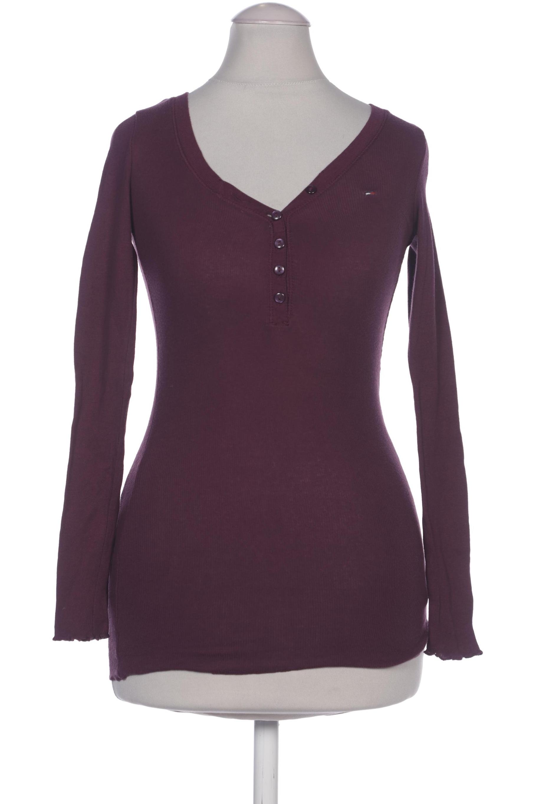 

Hilfiger Denim Damen Langarmshirt, flieder, Gr. 34