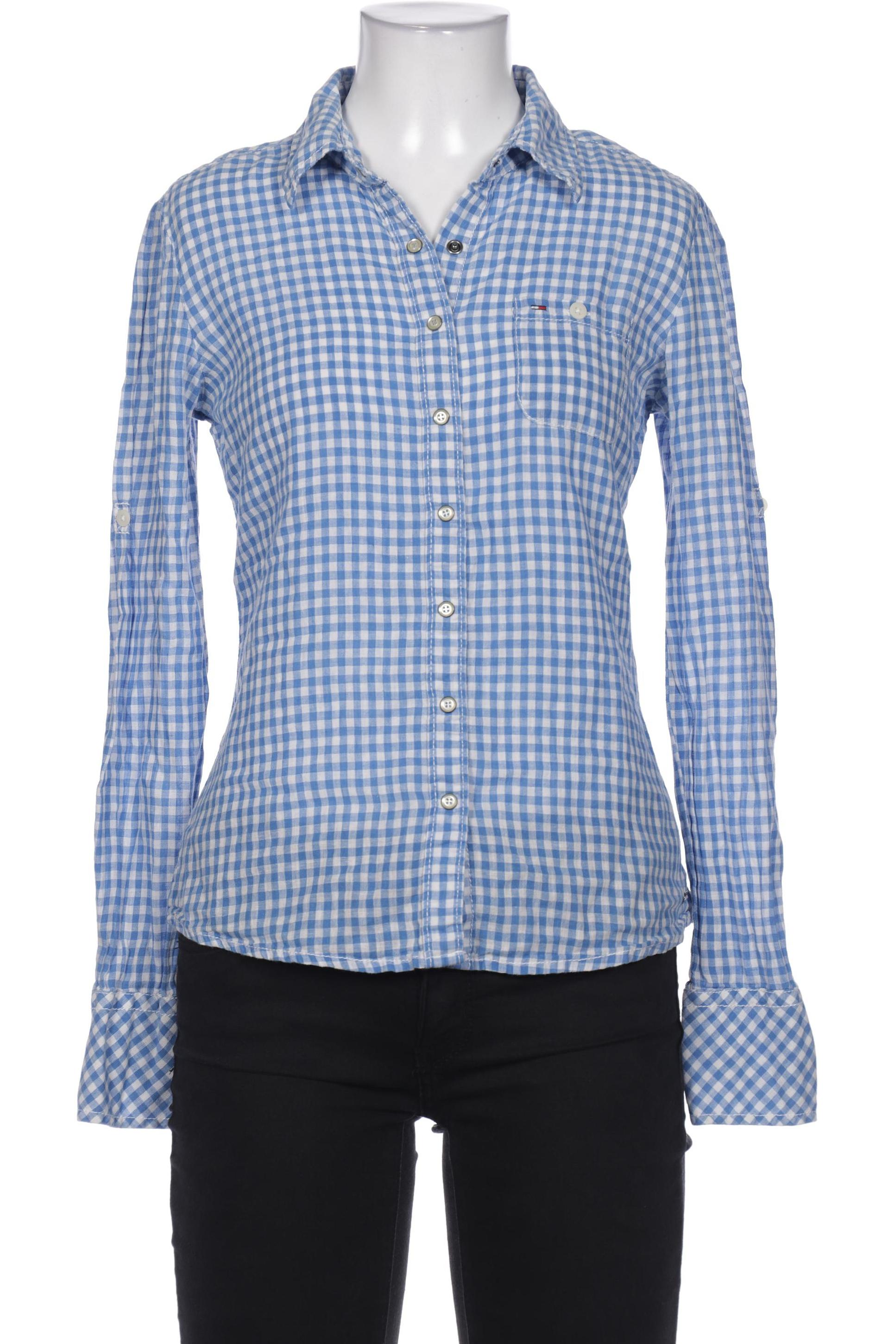 

Hilfiger Denim Damen Bluse, blau, Gr. 36