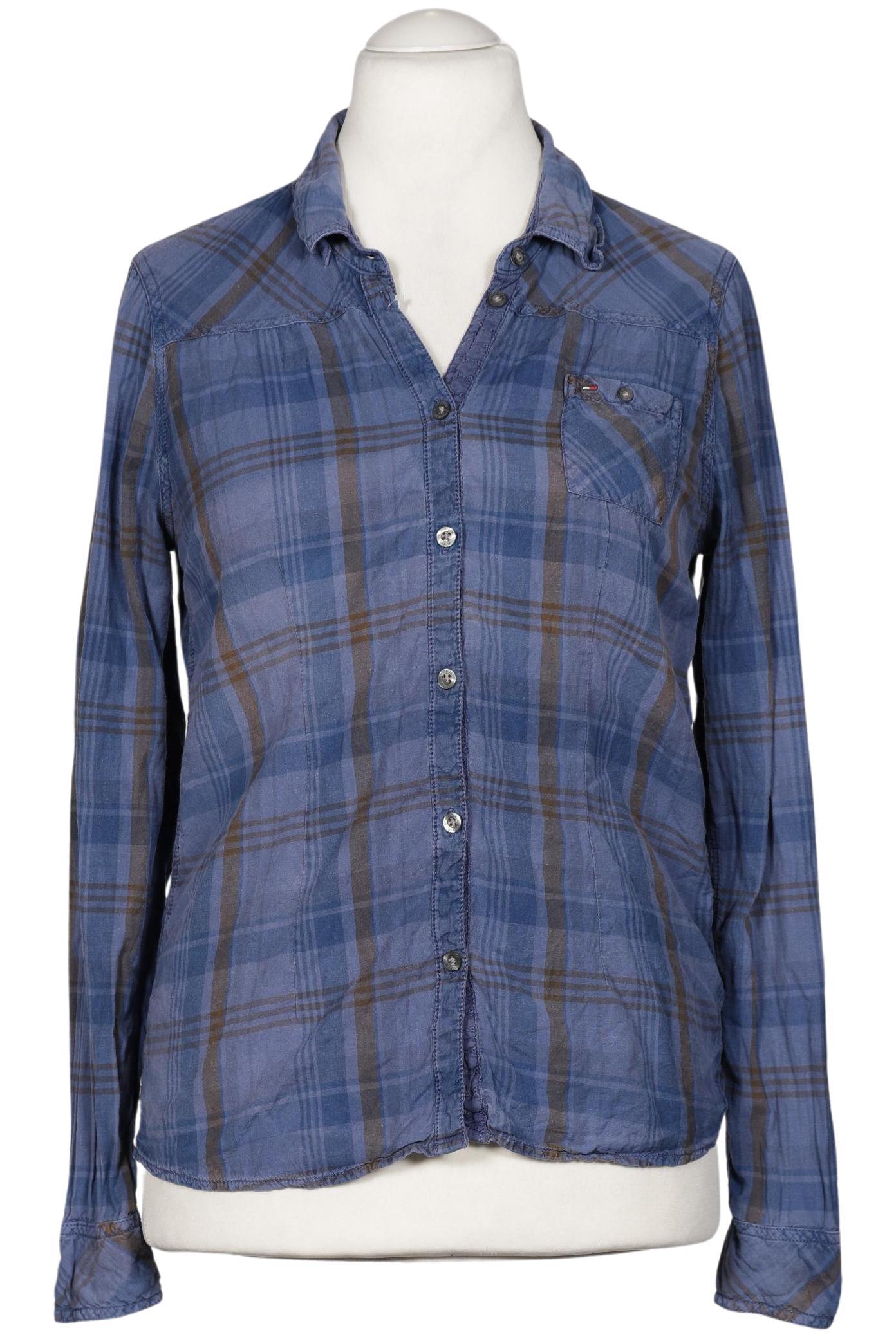 

Hilfiger Denim Damen Bluse, blau, Gr. 42