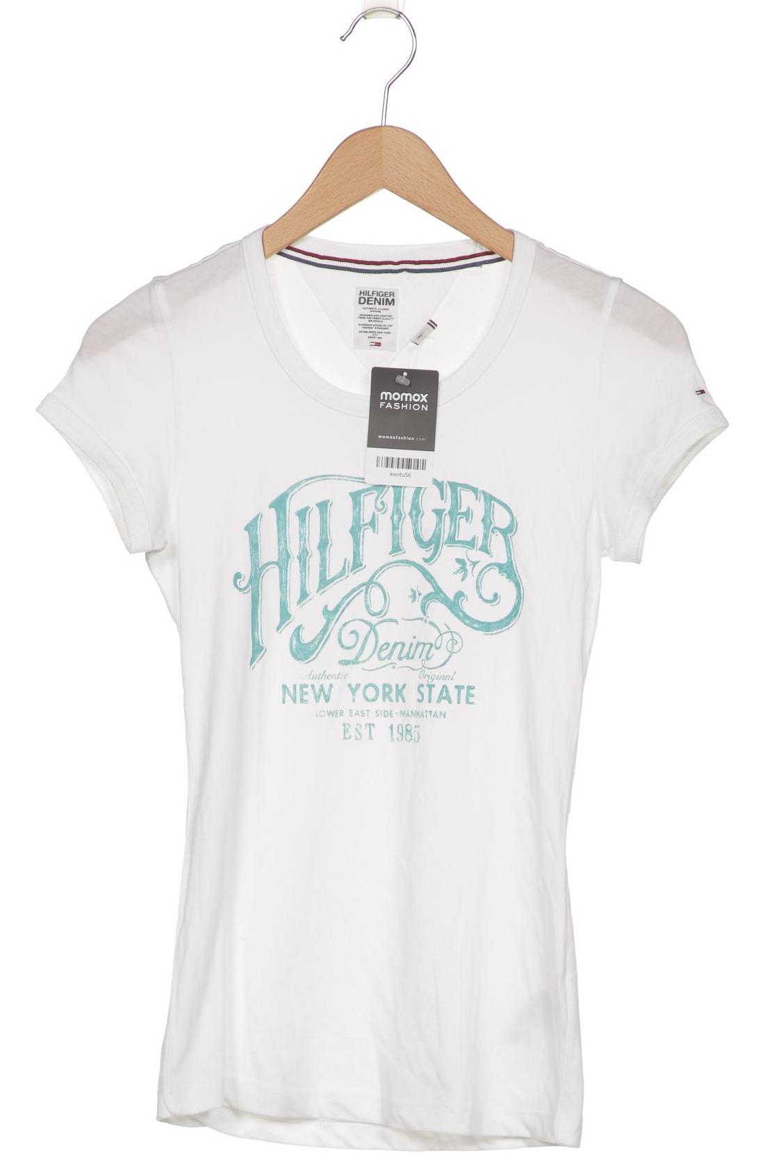 

Hilfiger Denim Damen T-Shirt, weiß, Gr. 36