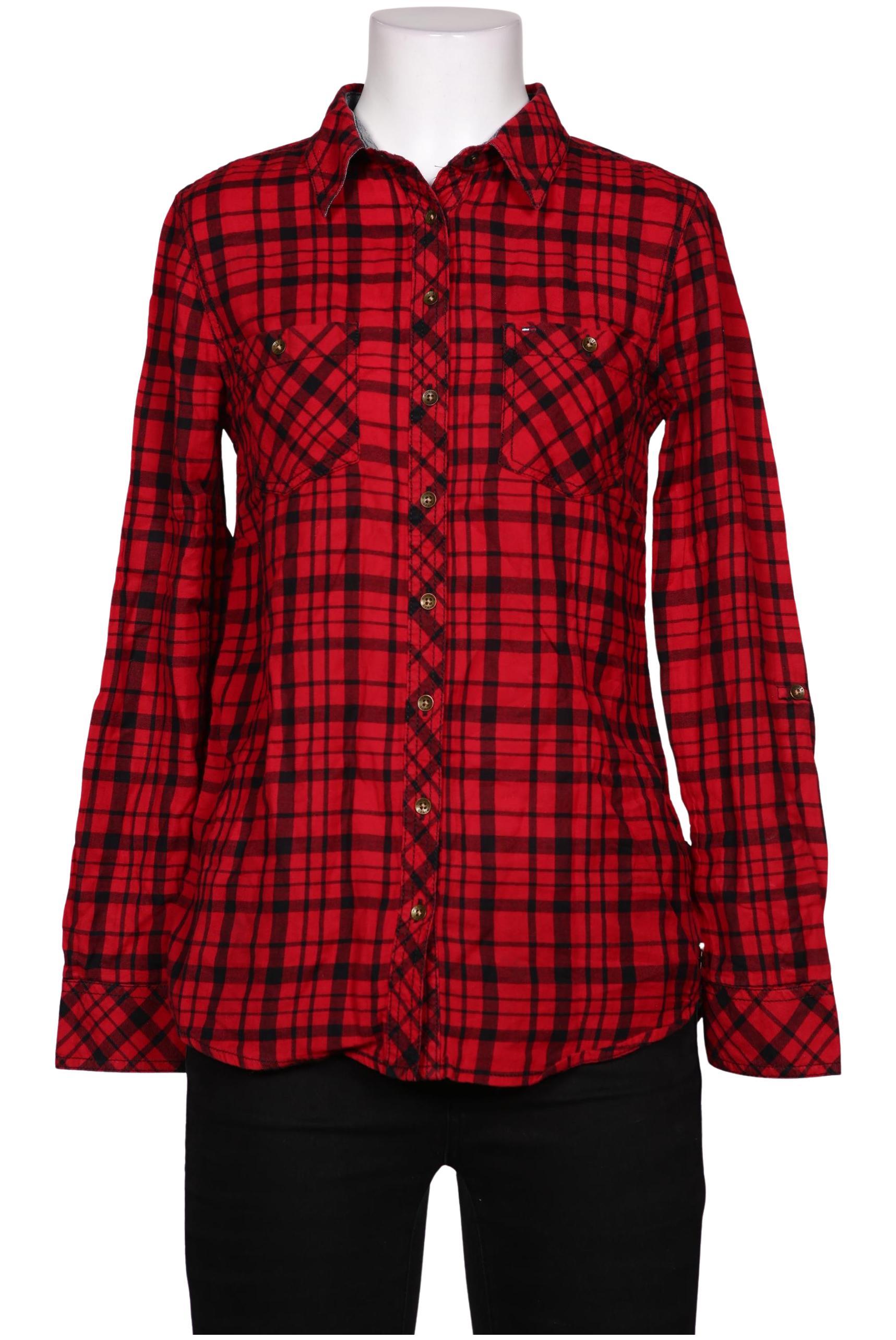 

Hilfiger Denim Damen Bluse, rot, Gr. 36