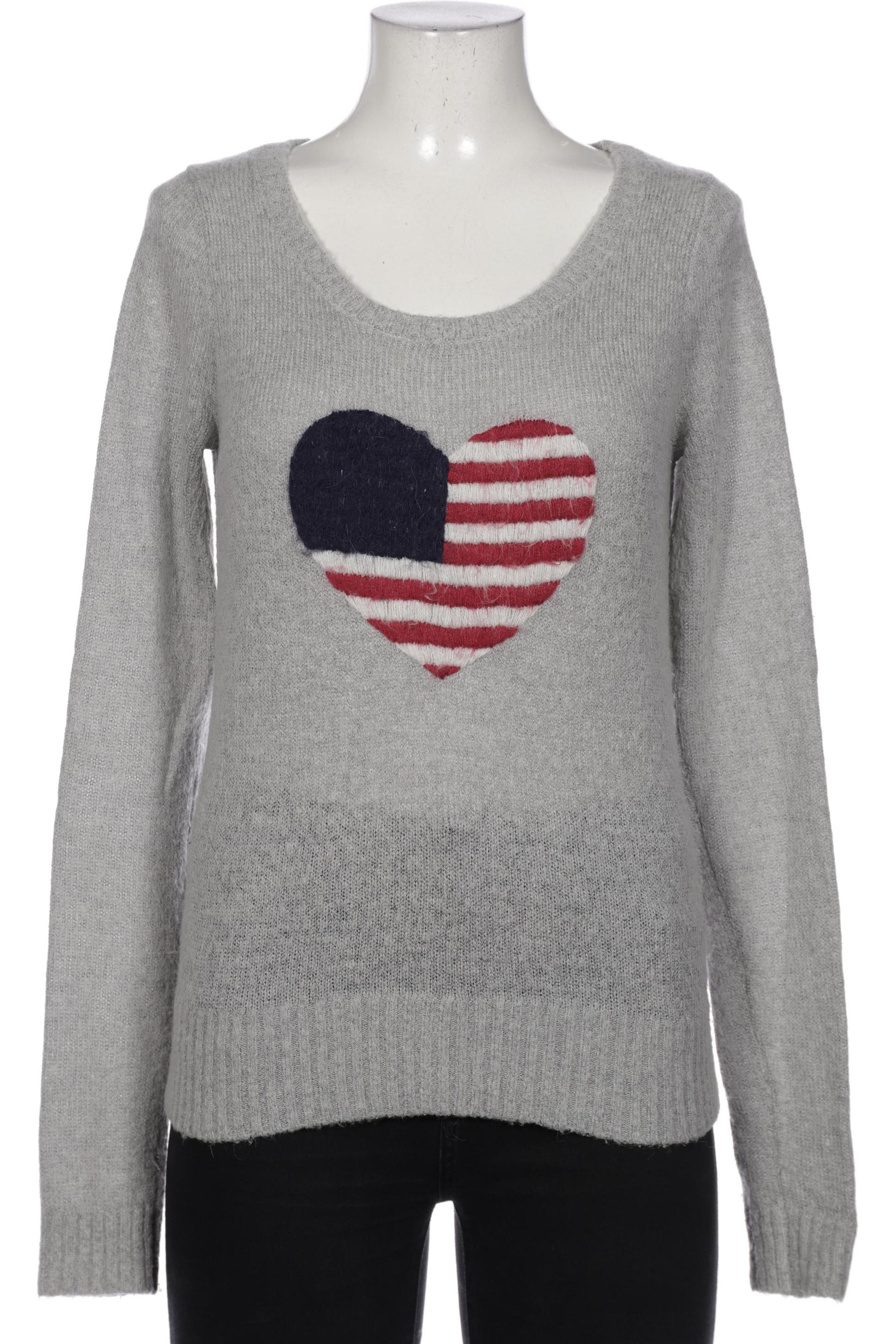

Hilfiger Denim Damen Pullover, grau, Gr. 42