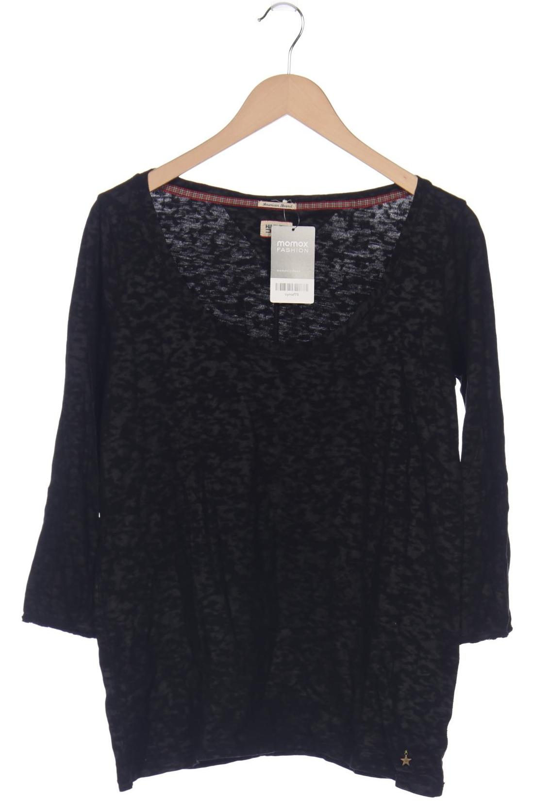 

Hilfiger Denim Damen Langarmshirt, schwarz, Gr. 42