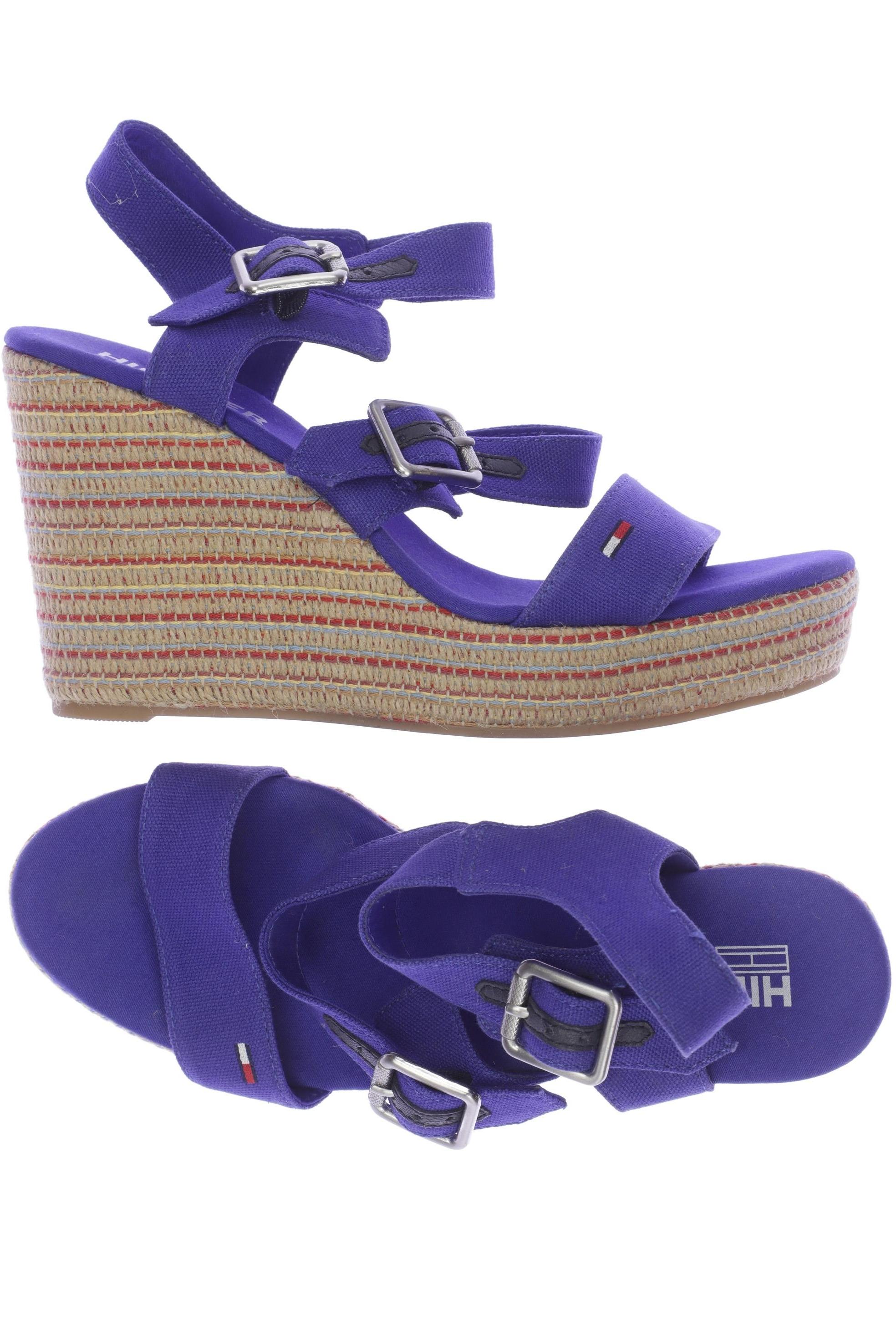 

Hilfiger Denim Damen Sandale, blau, Gr. 38