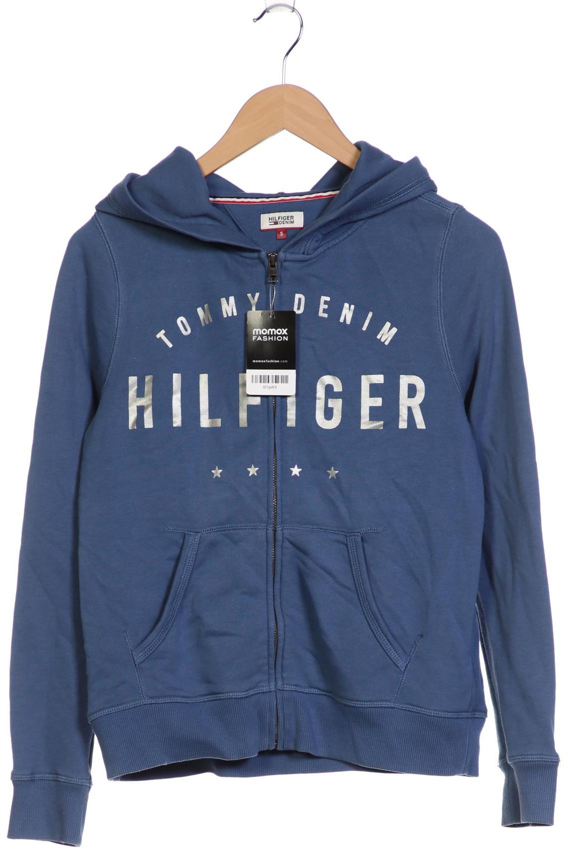 

Hilfiger Denim Damen Kapuzenpullover, blau, Gr. 36