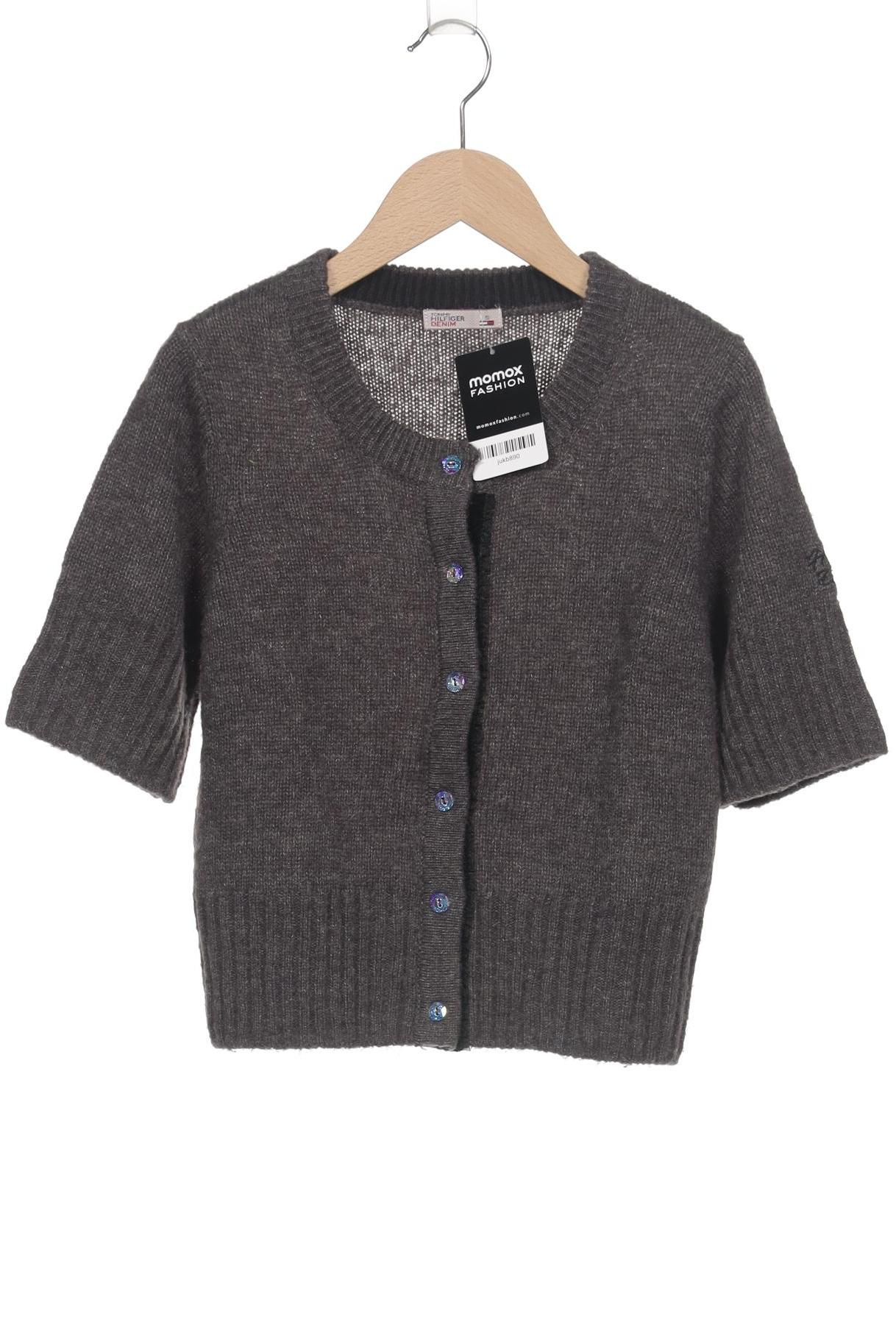 

Hilfiger Denim Damen Strickjacke, grau, Gr. 36