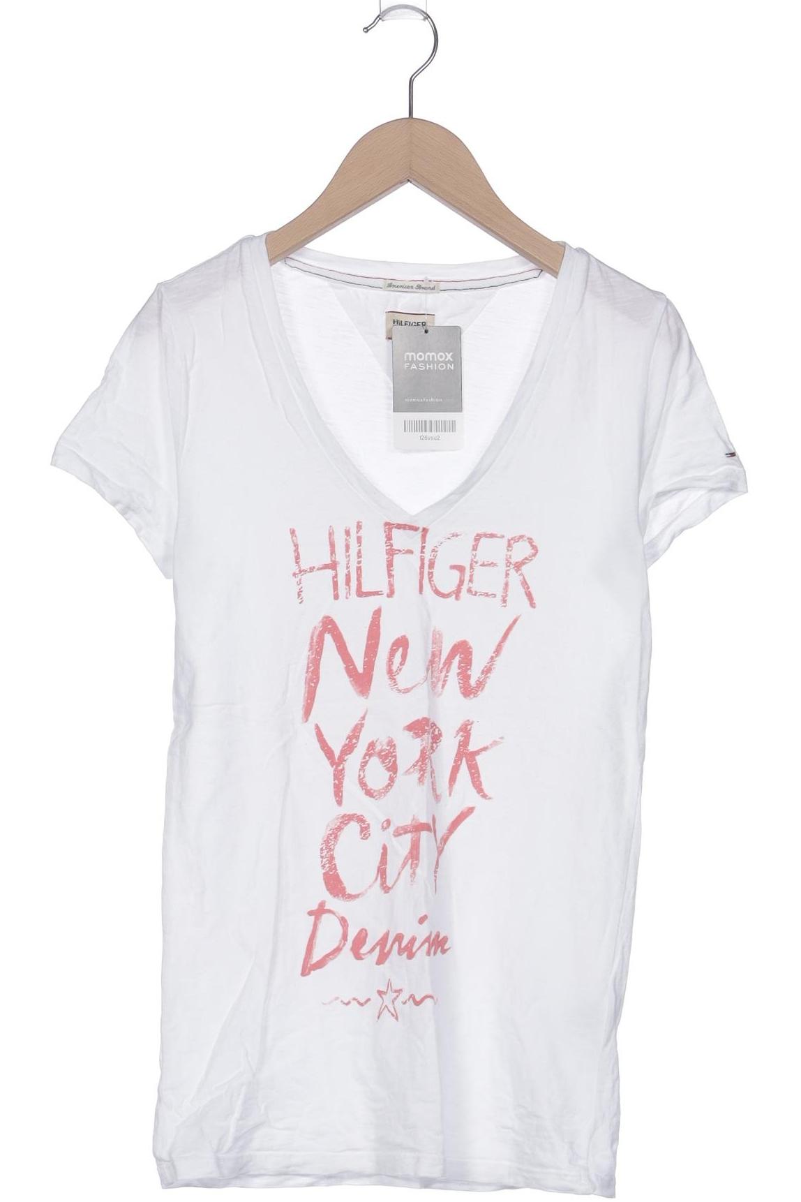 

Hilfiger Denim Damen T-Shirt, weiß, Gr. 36
