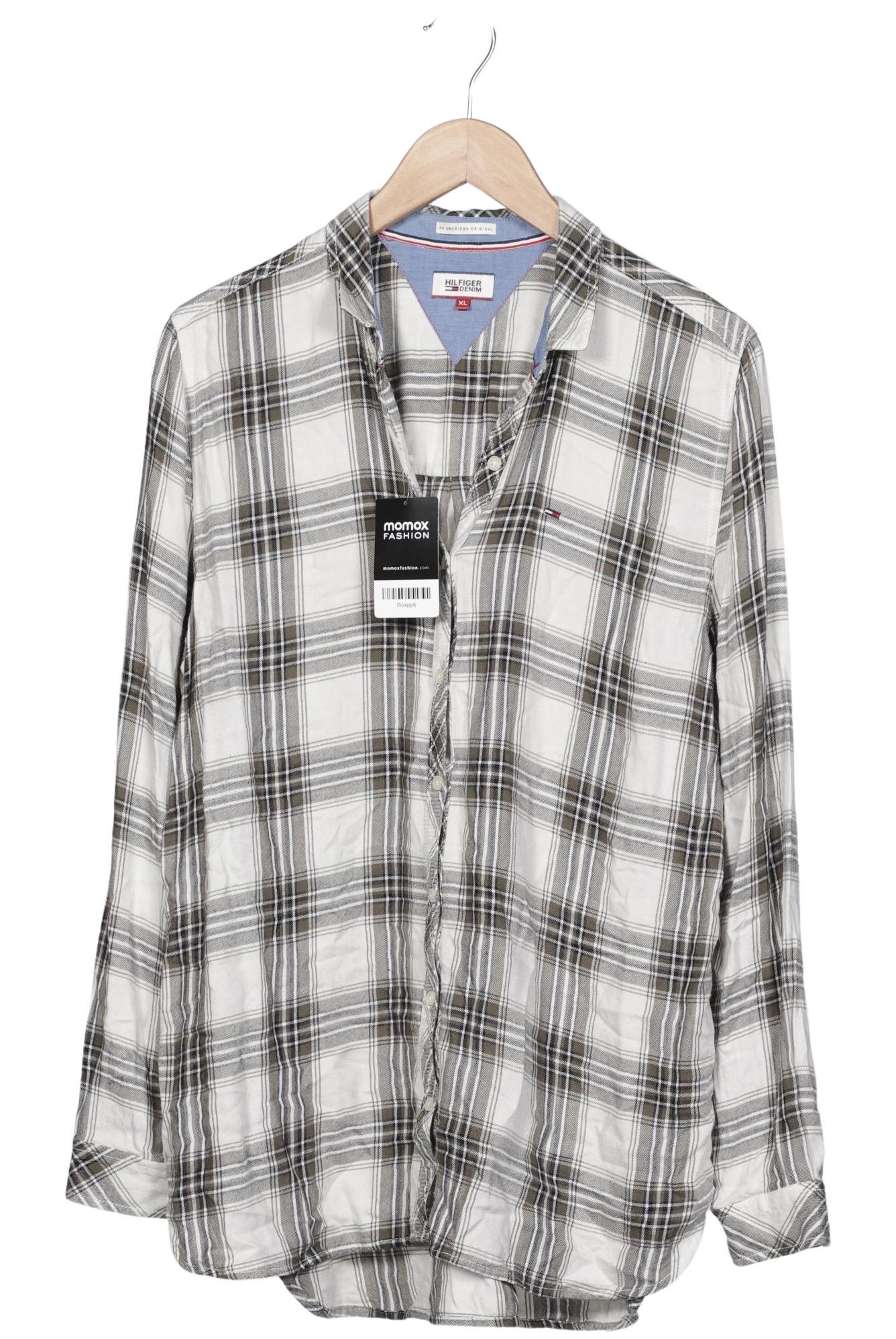 

Hilfiger Denim Damen Bluse, grün, Gr. 44