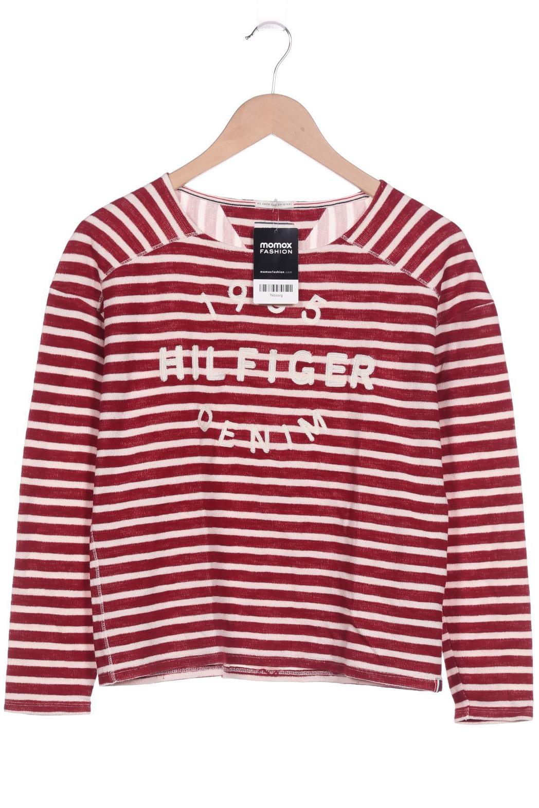 

Hilfiger Denim Damen Langarmshirt, bordeaux, Gr. 36