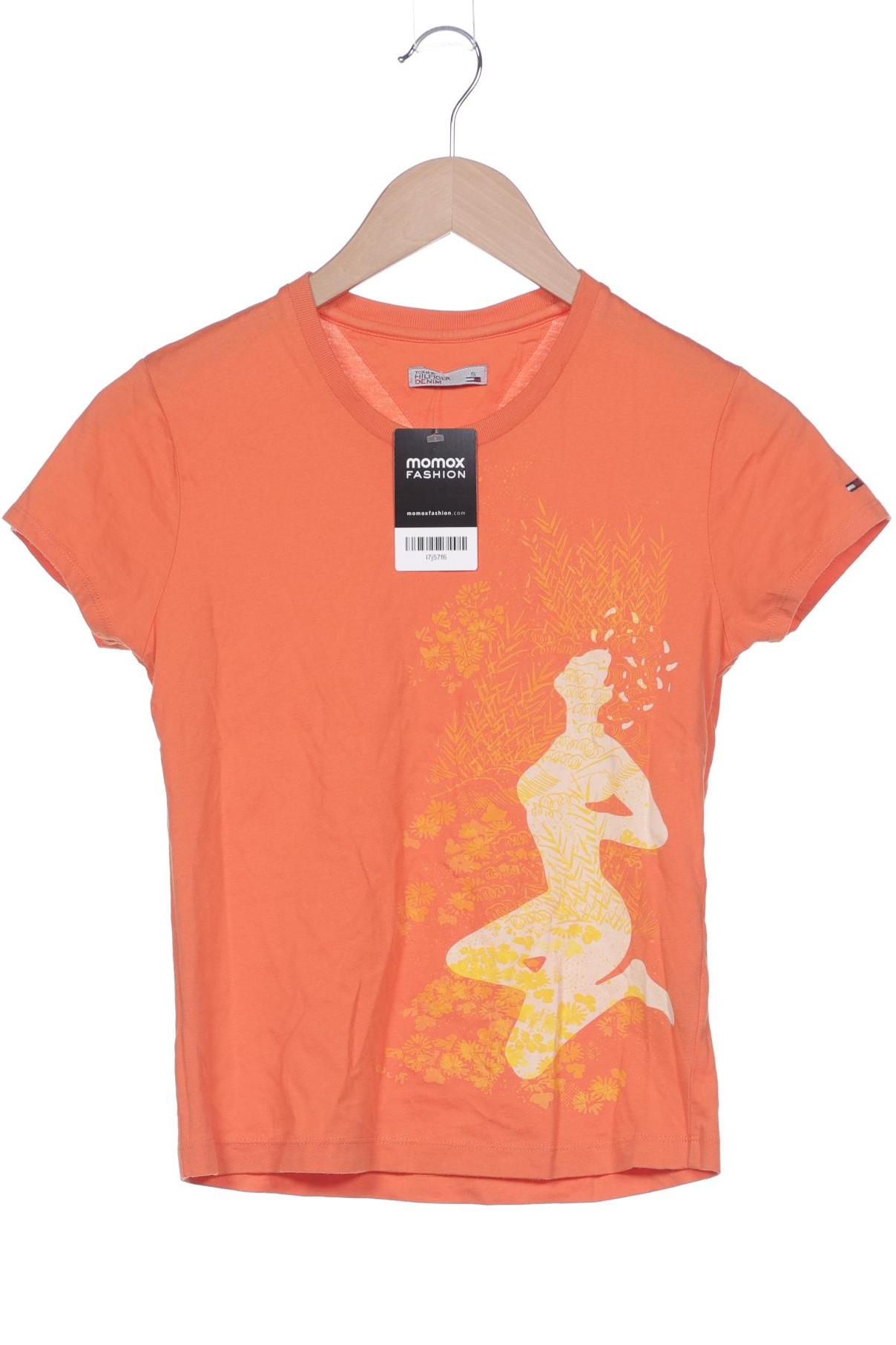 

Hilfiger Denim Damen T-Shirt, orange, Gr. 36