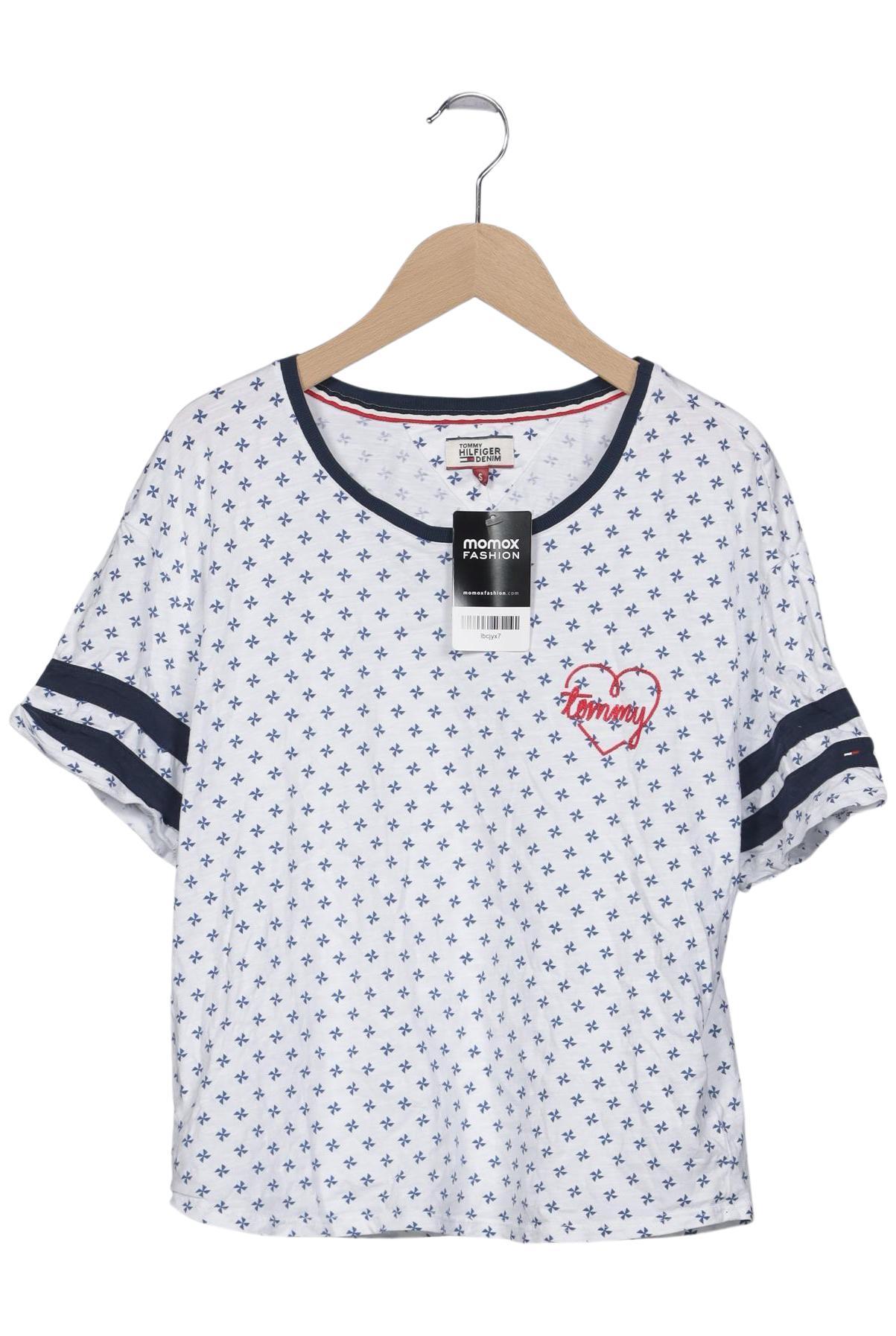 

Hilfiger Denim Damen T-Shirt, weiß, Gr. 36