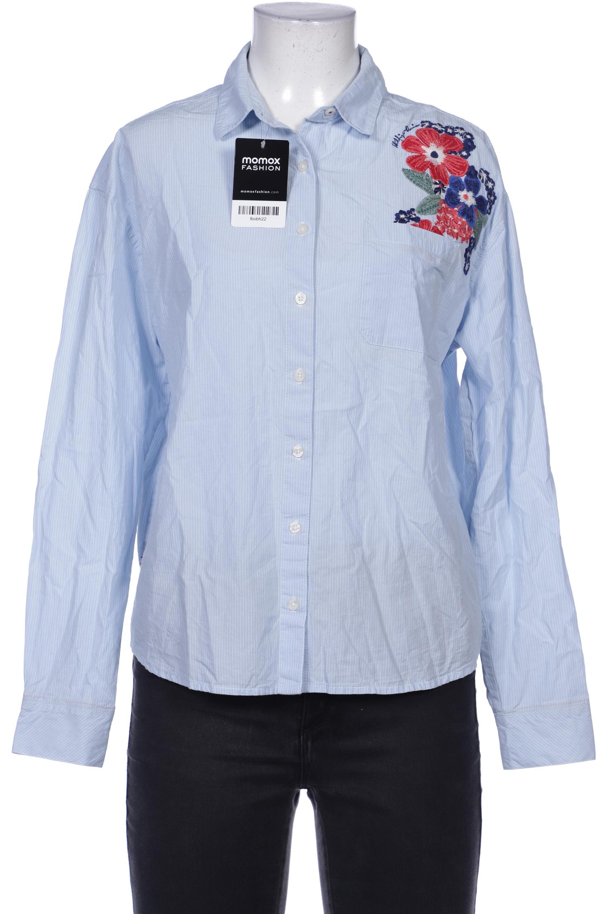 

Hilfiger Denim Damen Bluse, hellblau, Gr. 36