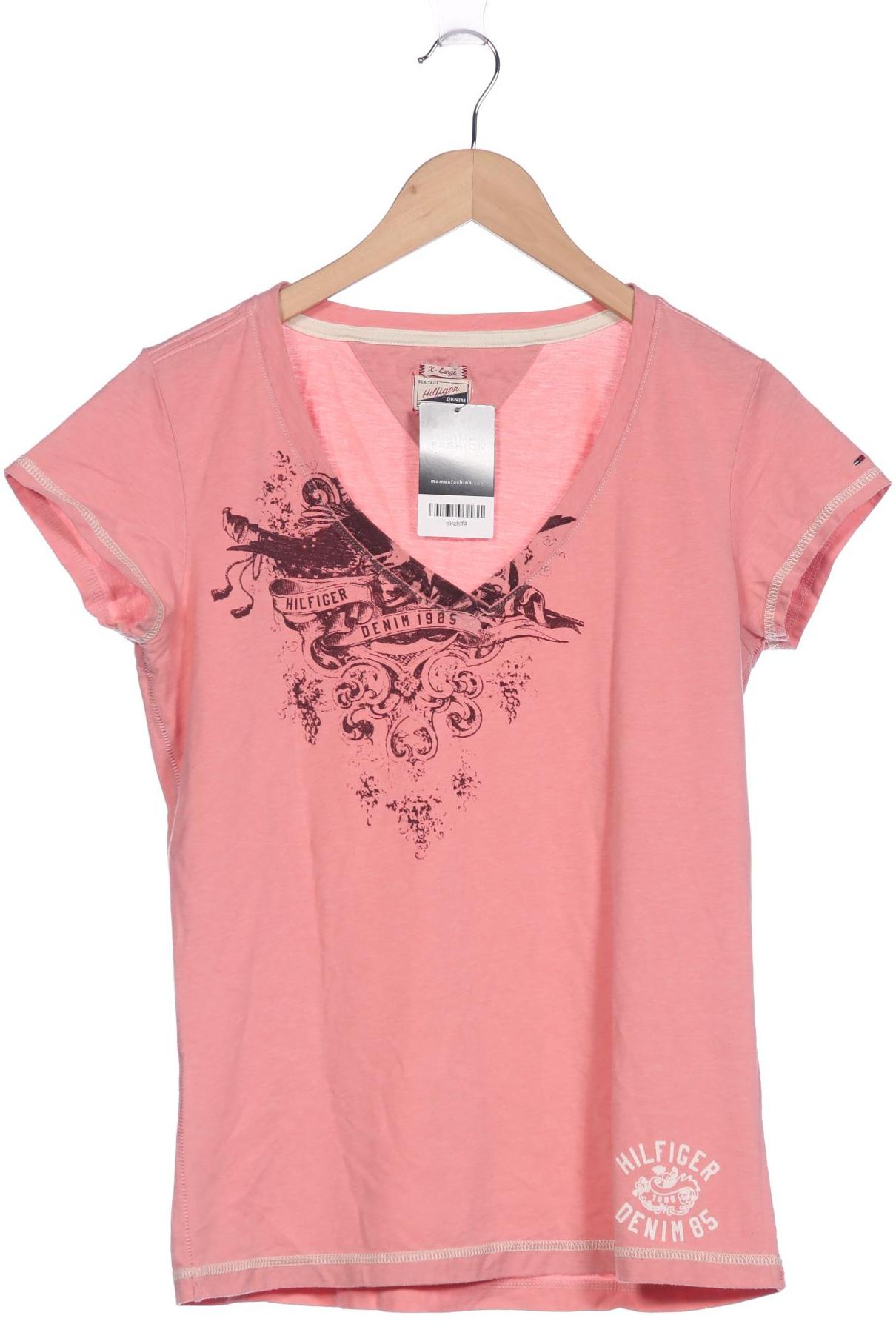 

Hilfiger Denim Damen T-Shirt, pink, Gr. 42