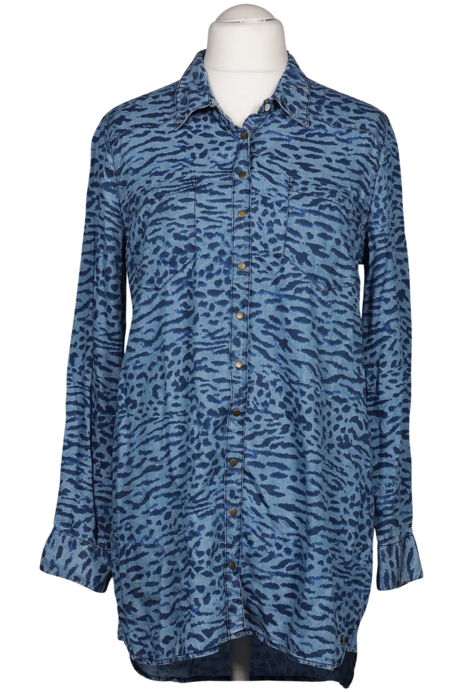 

Hilfiger Denim Damen Bluse, hellblau, Gr. 42