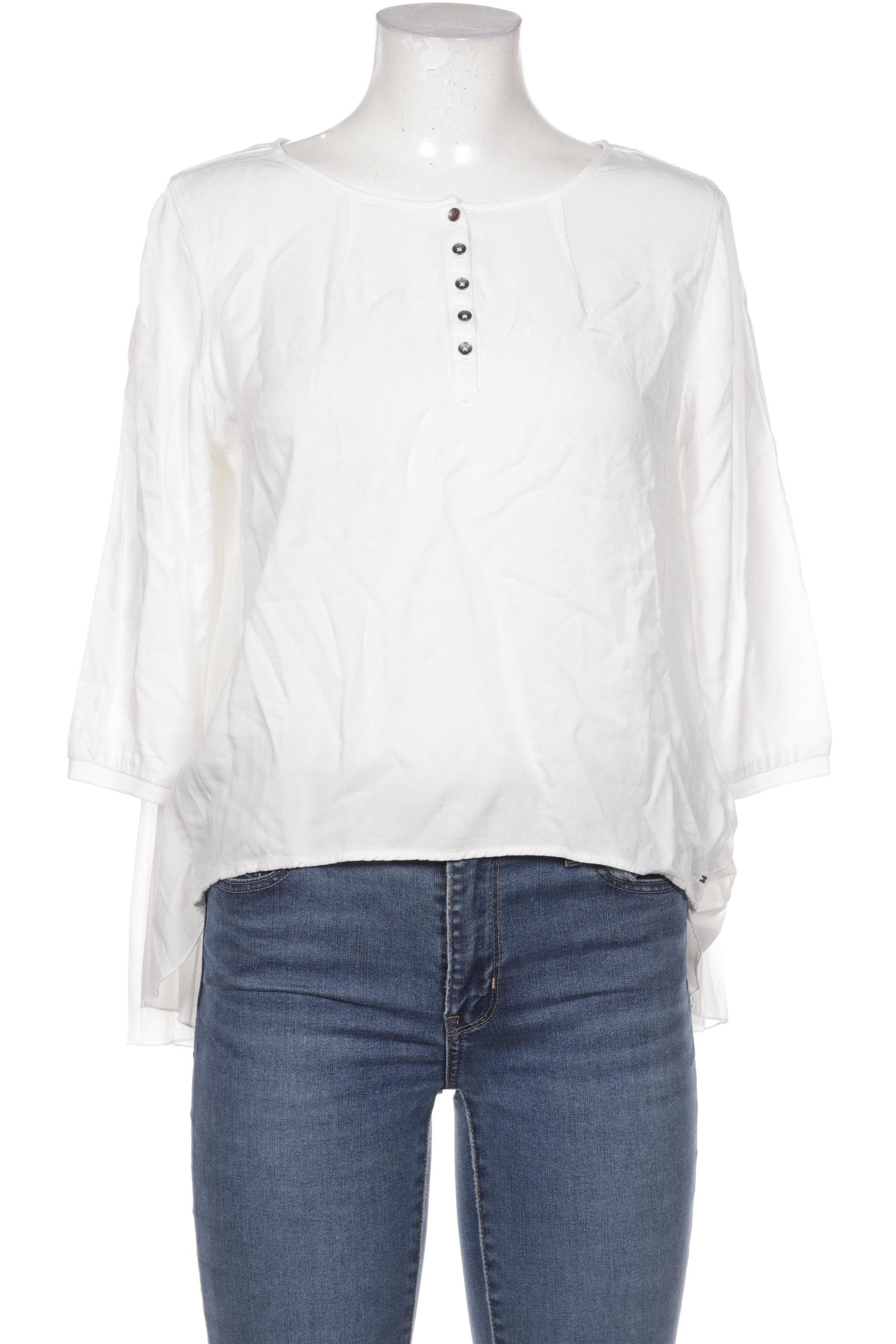 

Hilfiger Denim Damen Bluse, weiß, Gr. 36