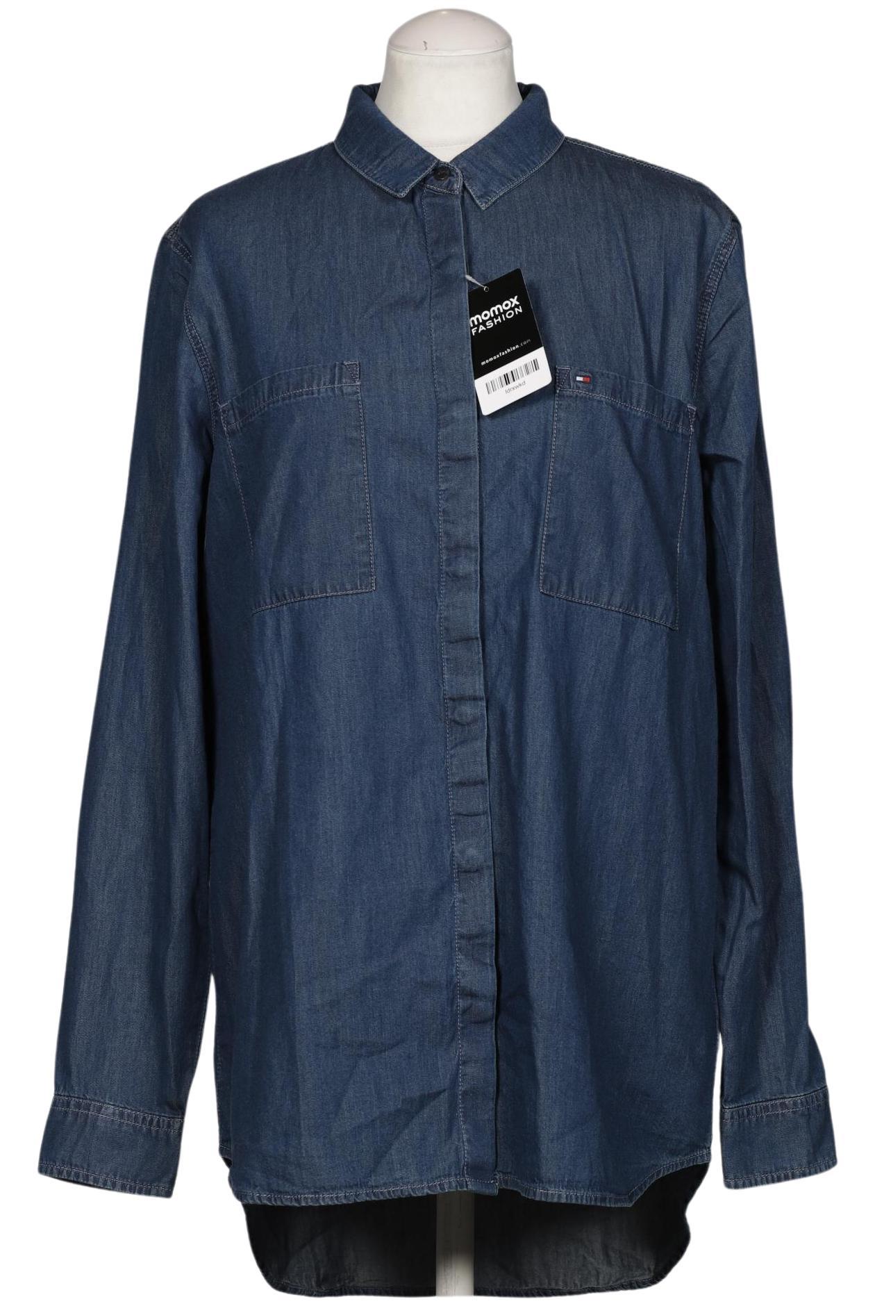 

Hilfiger Denim Damen Bluse, blau, Gr. 38