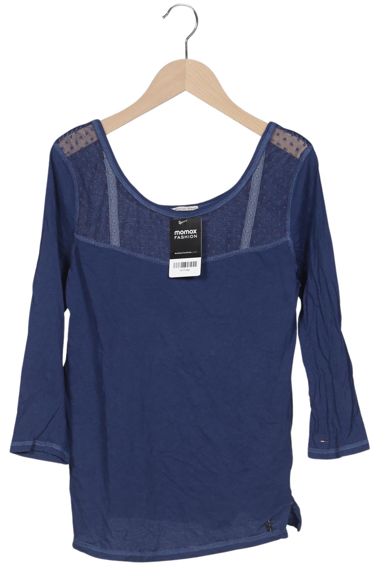 

Hilfiger Denim Damen Langarmshirt, blau, Gr. 42