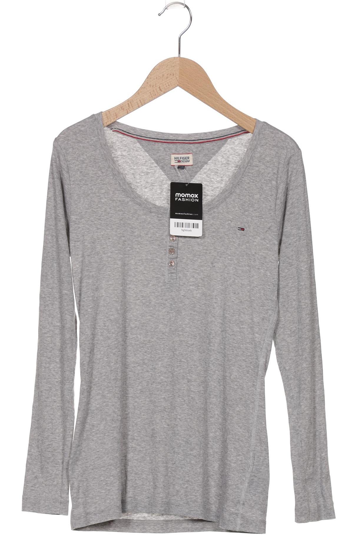 

Hilfiger Denim Damen Langarmshirt, grau, Gr. 44