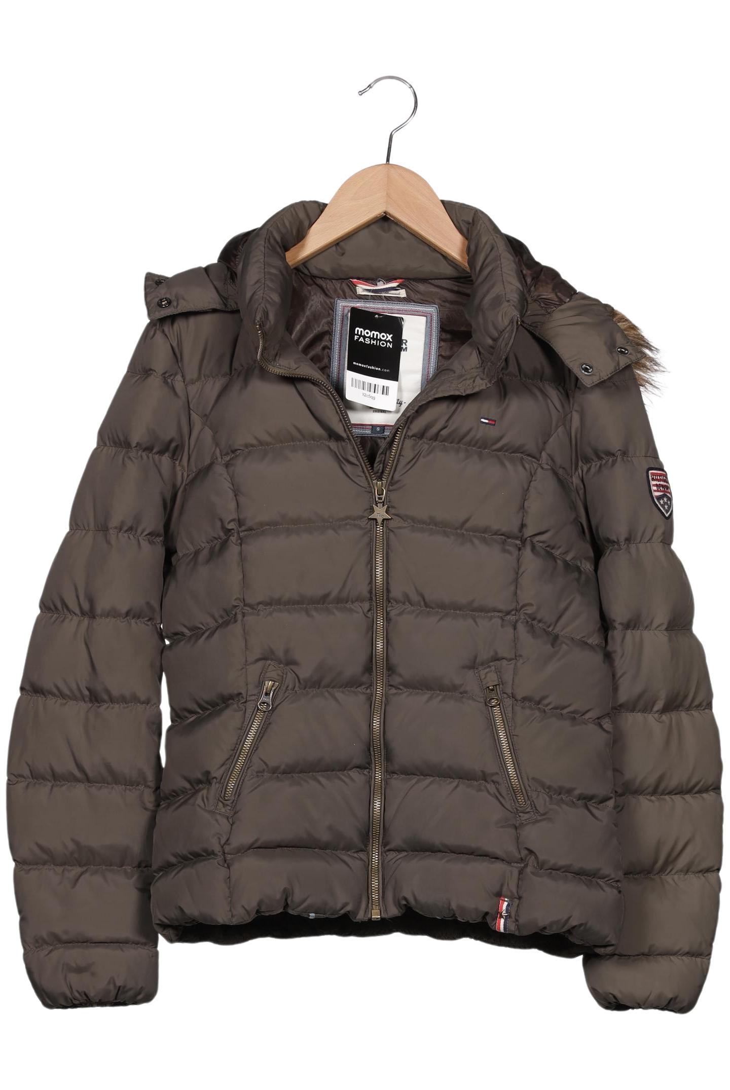 

Hilfiger Denim Damen Jacke, grün, Gr. 36