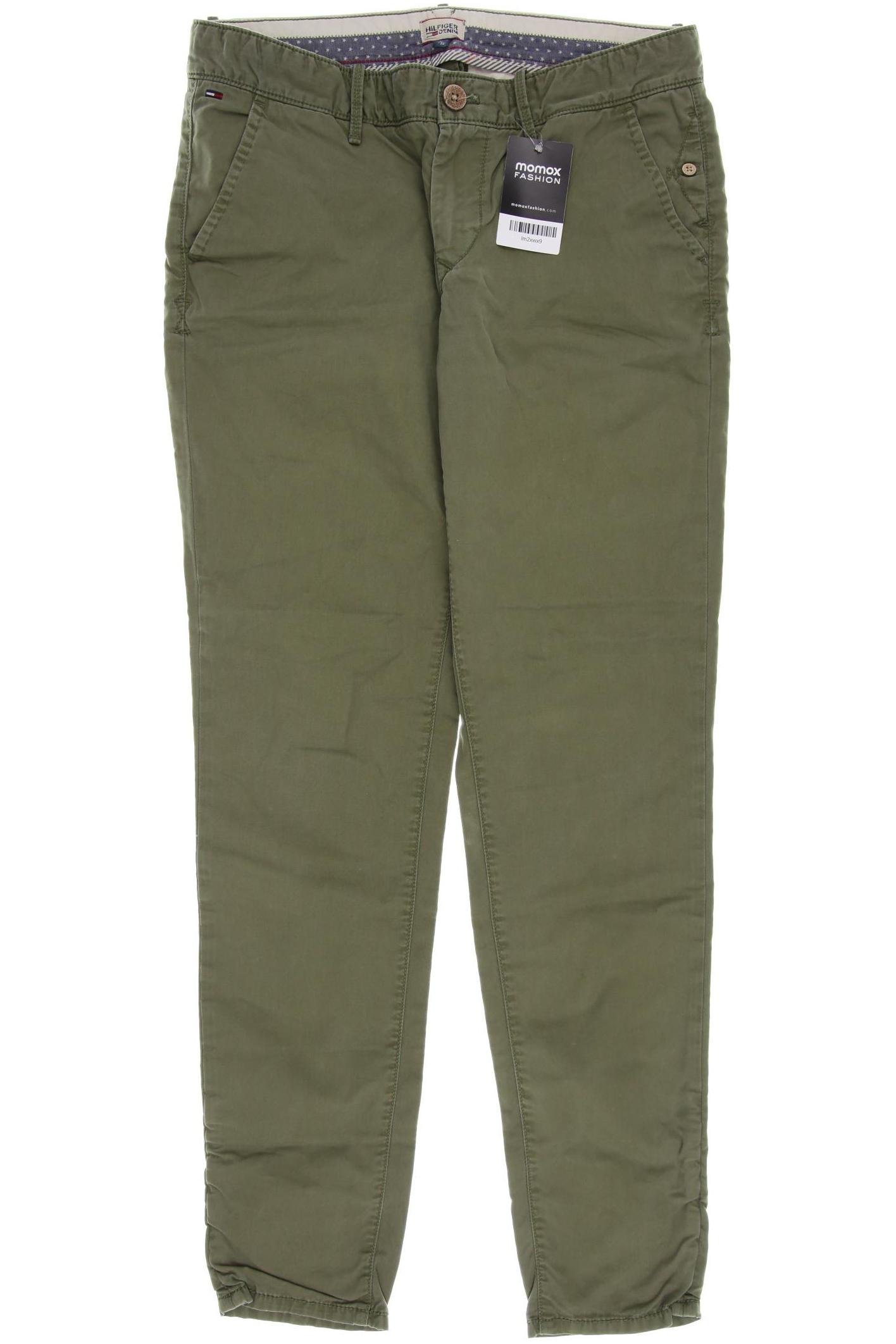 

Hilfiger Denim Damen Stoffhose, grün, Gr. 28