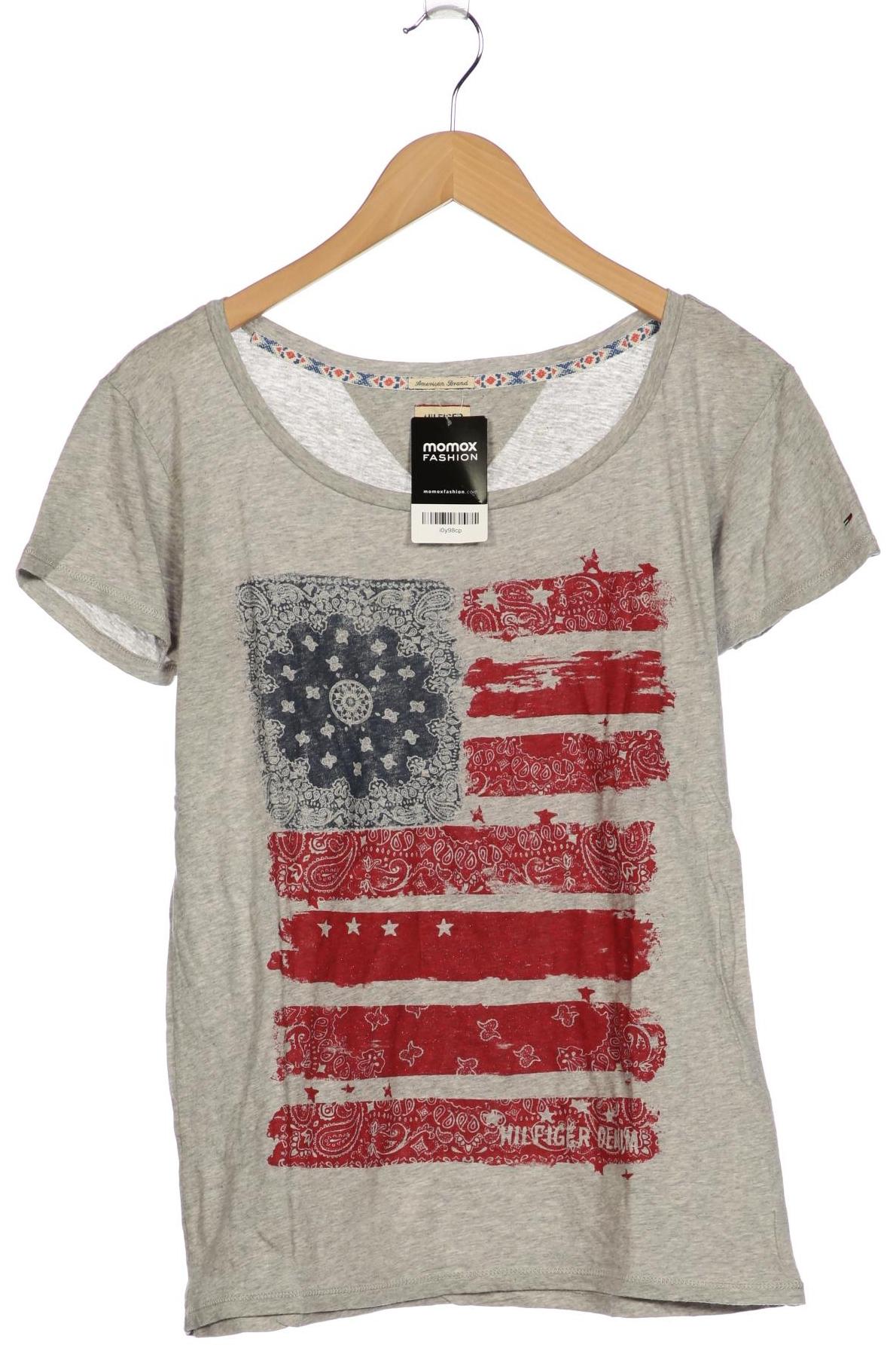 

Hilfiger Denim Damen T-Shirt, grau, Gr. 36