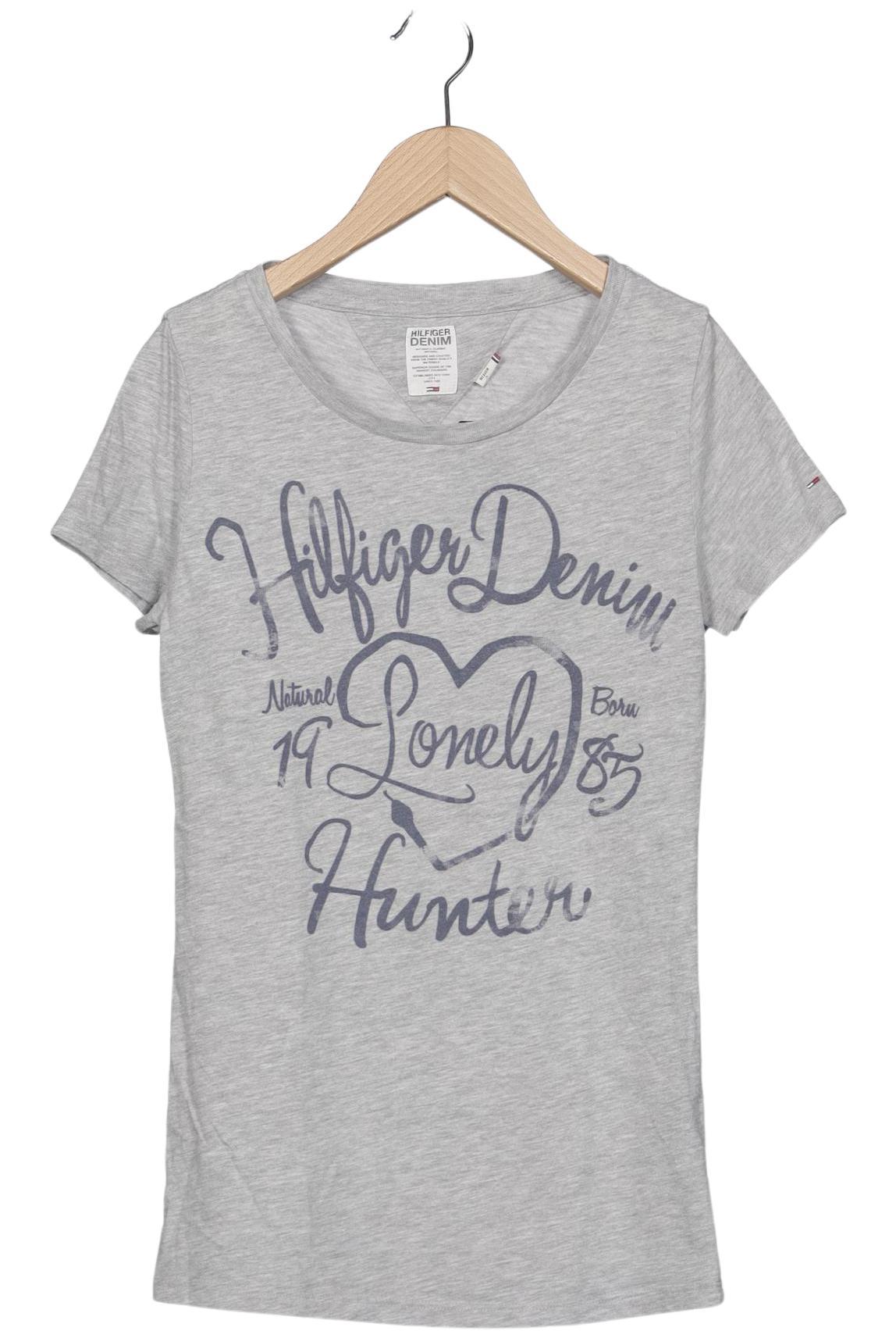 

Hilfiger Denim Damen T-Shirt, grau, Gr. 38