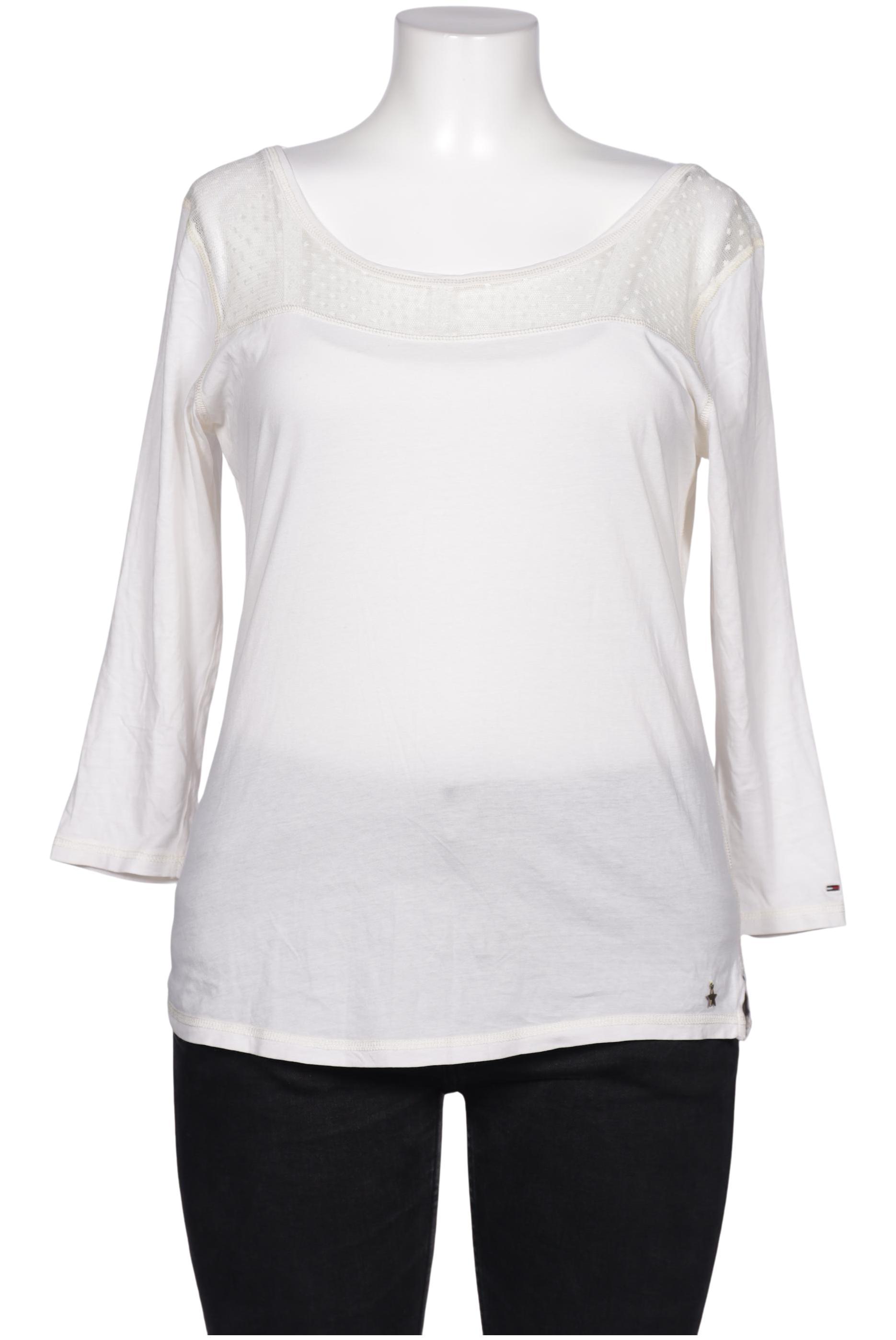 

Hilfiger Denim Damen Langarmshirt, cremeweiß, Gr. 44