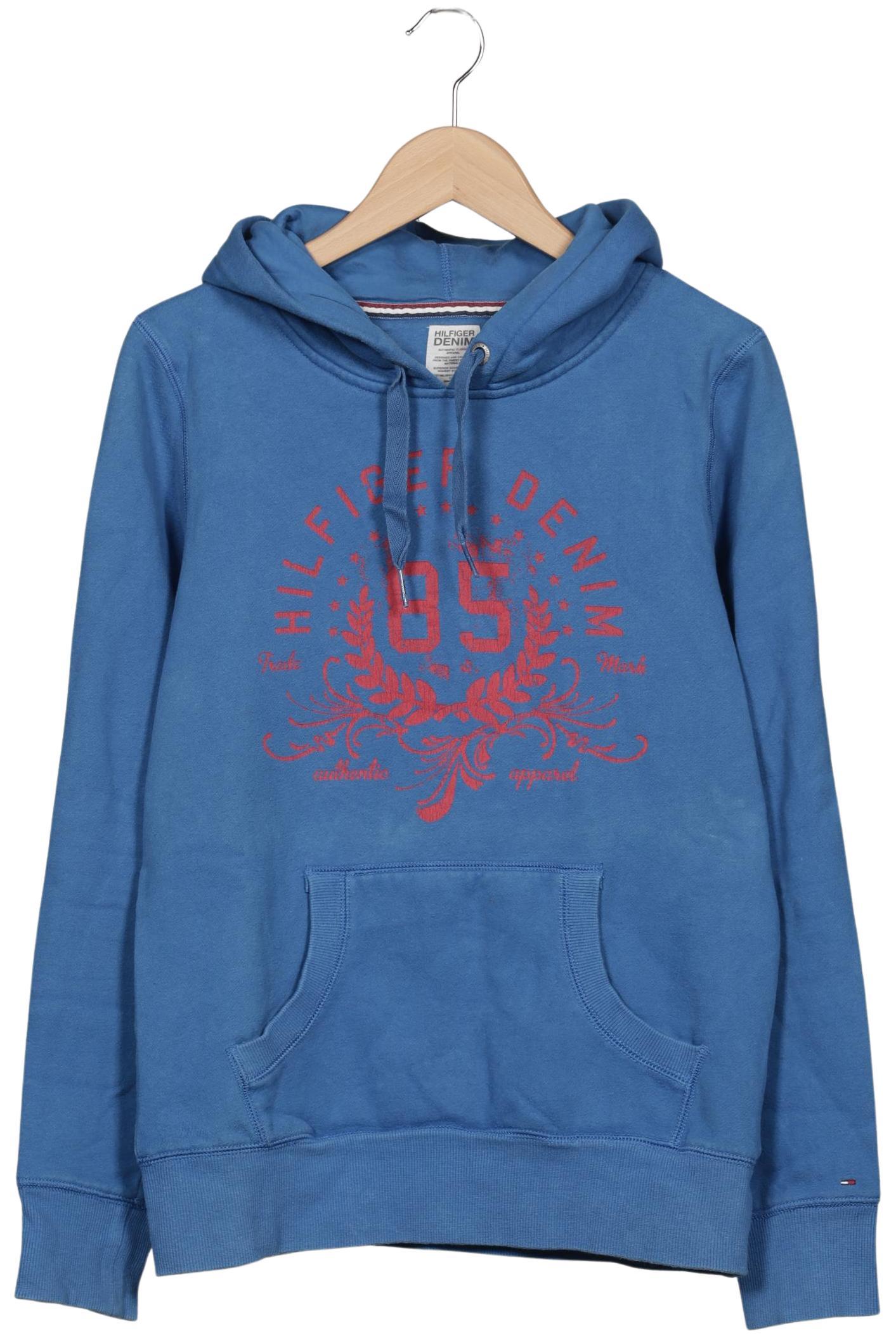 

Hilfiger Denim Damen Kapuzenpullover, blau, Gr. 44