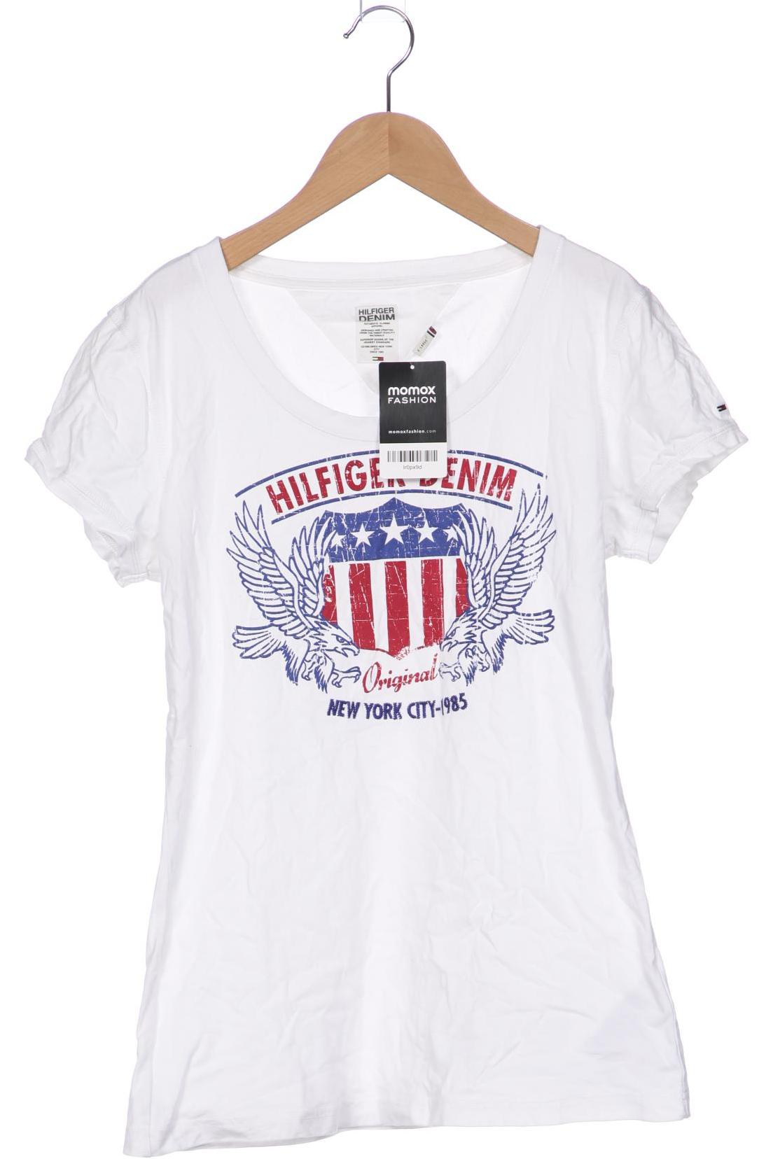 

HILFIGER DENIM Damen T-Shirt, weiß