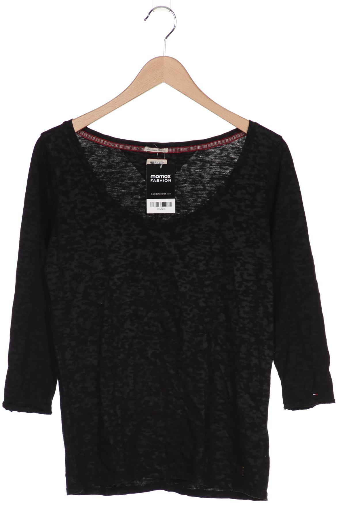 

HILFIGER DENIM Damen Langarmshirt, schwarz