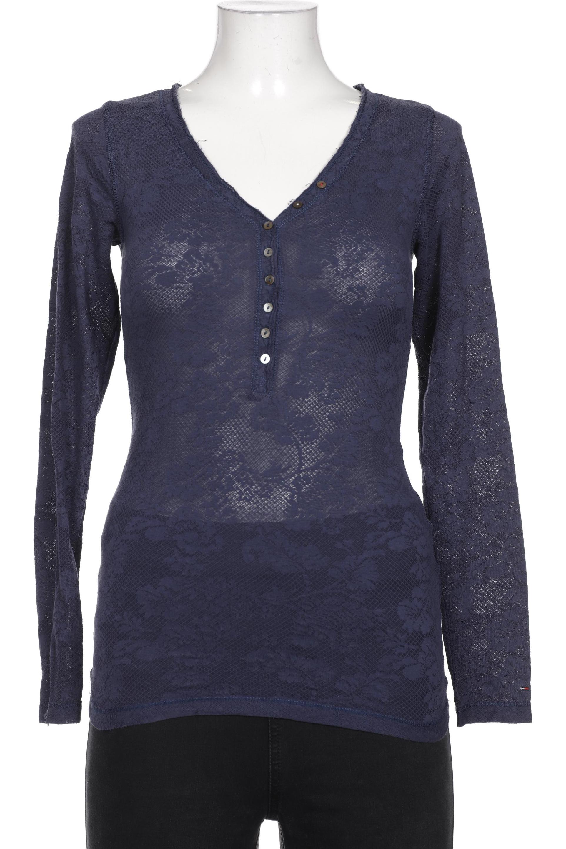 

HILFIGER DENIM Damen Langarmshirt, marineblau