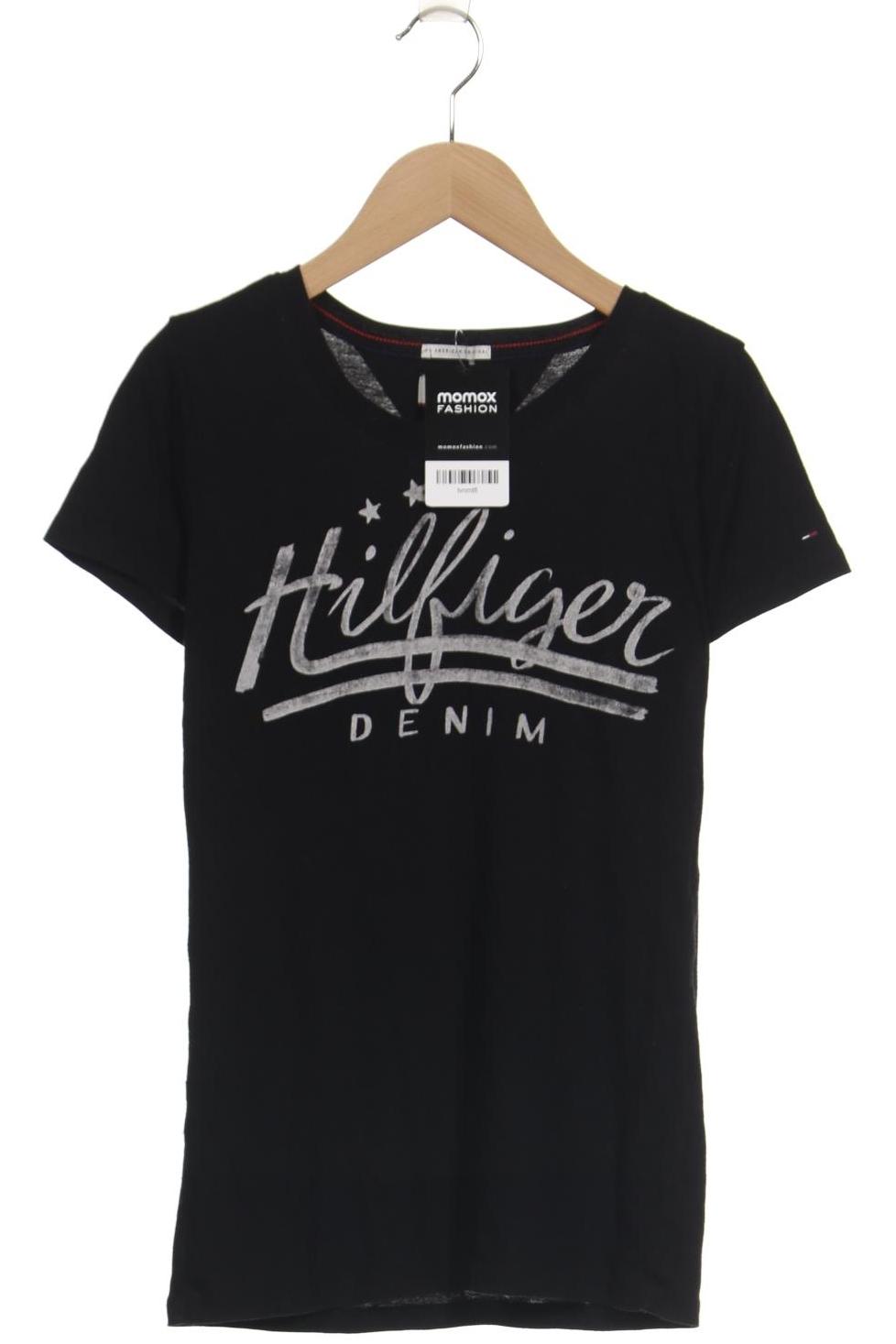 

Hilfiger Denim Damen T-Shirt, schwarz, Gr. 36