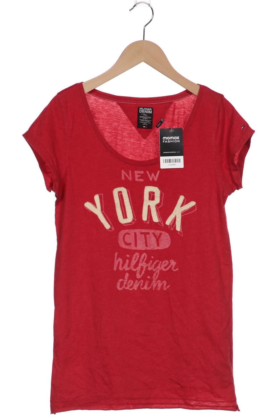 

Hilfiger Denim Damen T-Shirt, rot, Gr. 38
