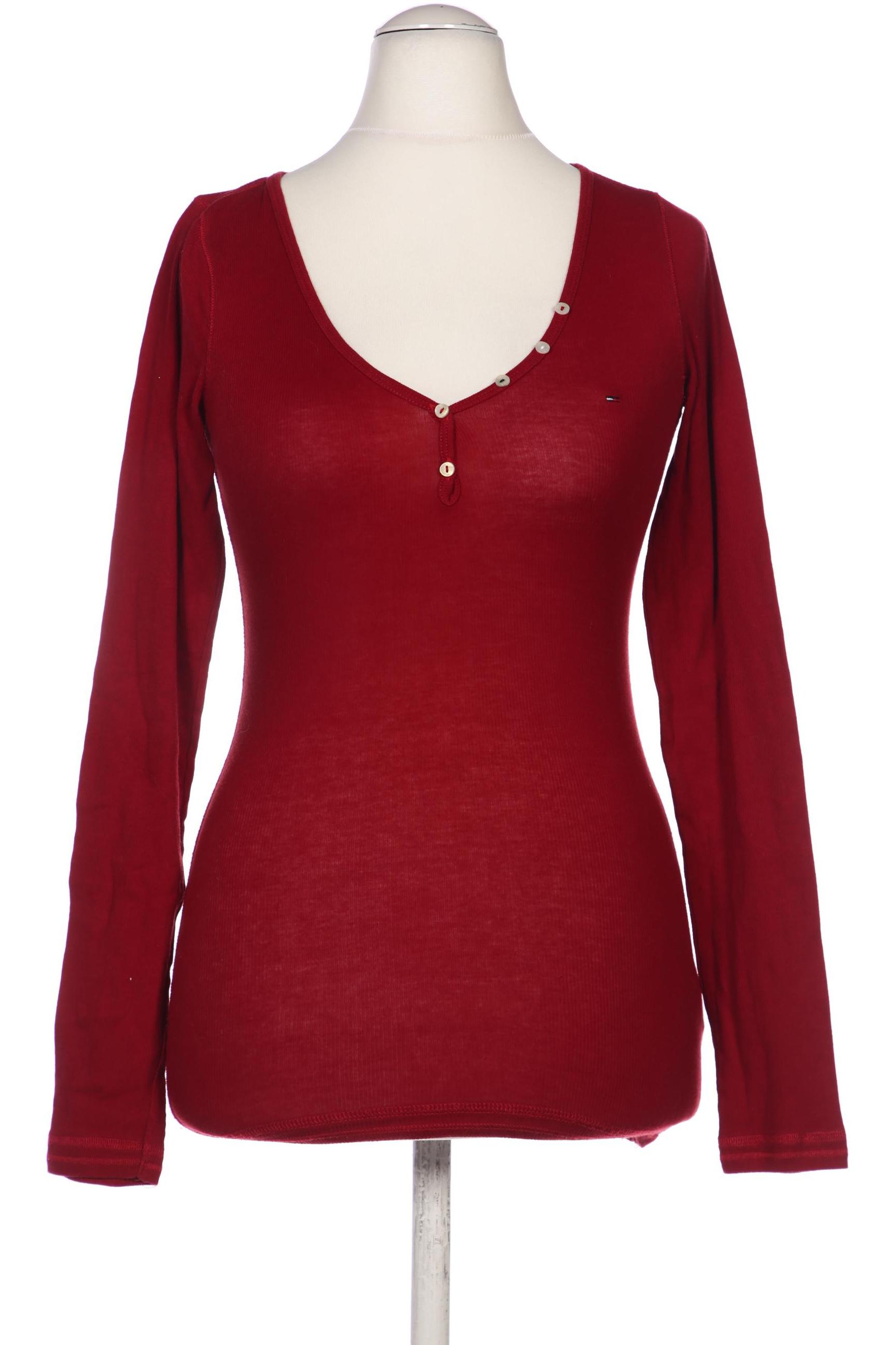 

Hilfiger Denim Damen Langarmshirt, bordeaux, Gr. 36