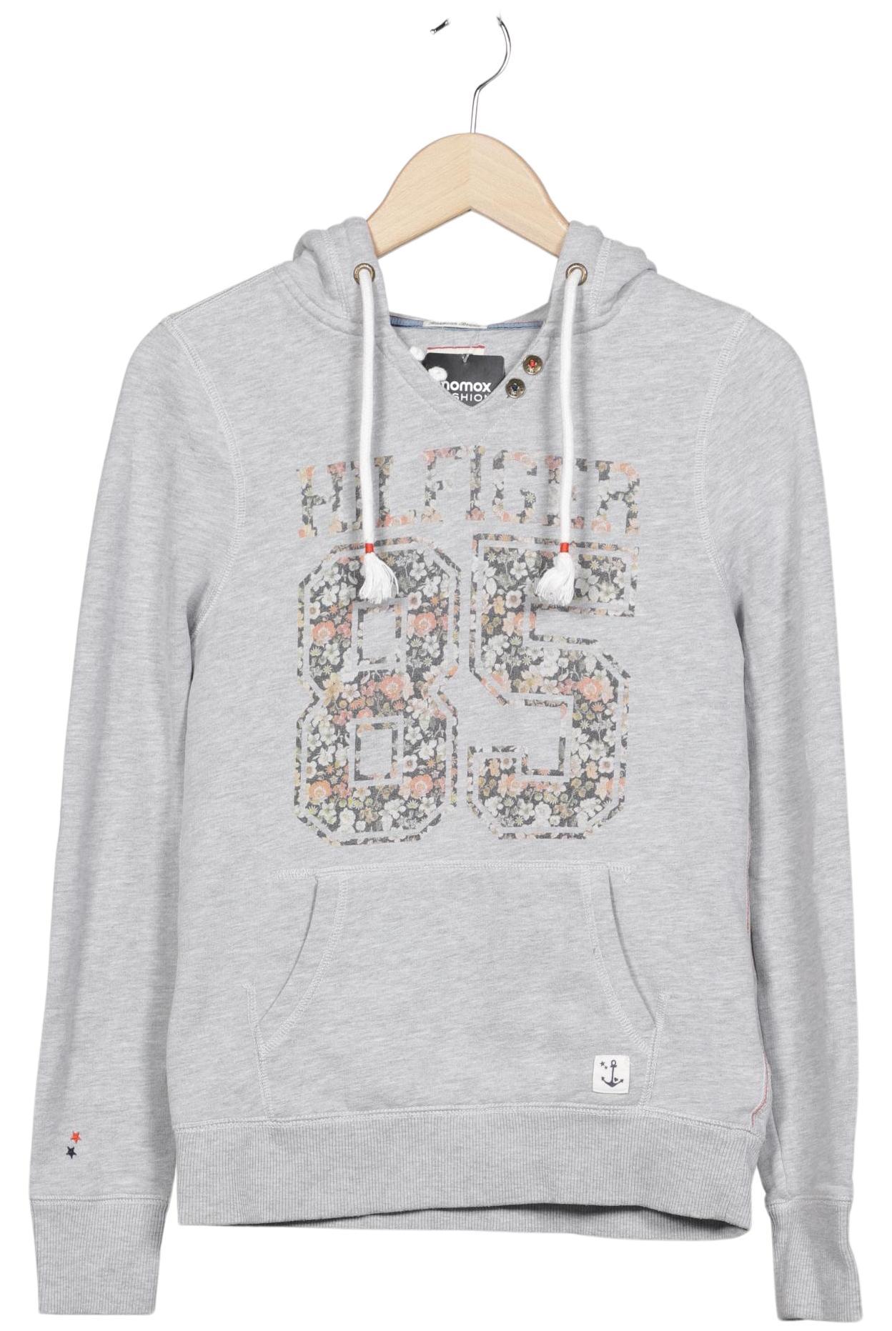 

Hilfiger Denim Damen Kapuzenpullover, grau, Gr. 34