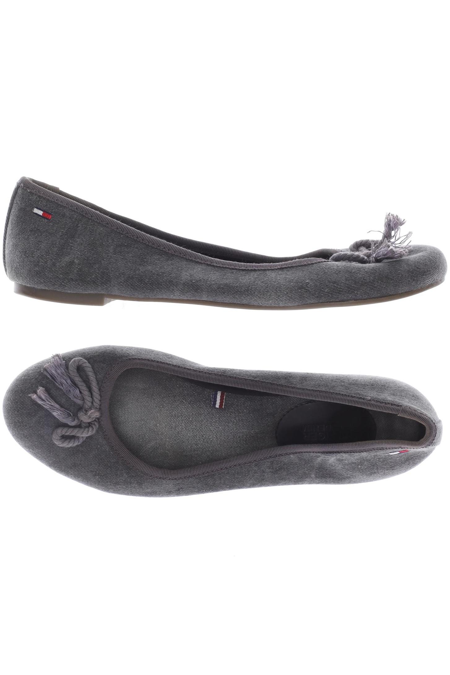 

Hilfiger Denim Damen Ballerinas, grau, Gr. 39