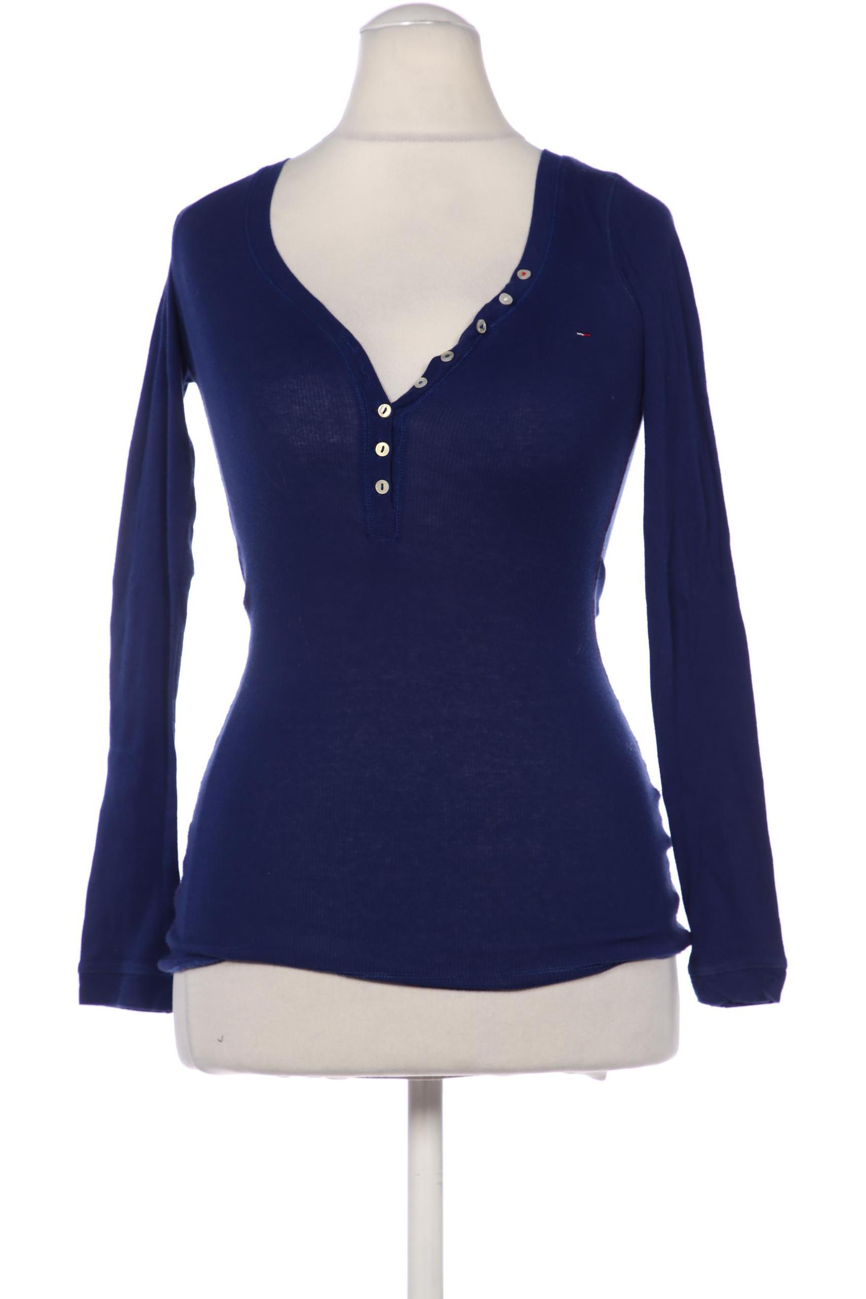 

Hilfiger Denim Damen Langarmshirt, marineblau, Gr. 34