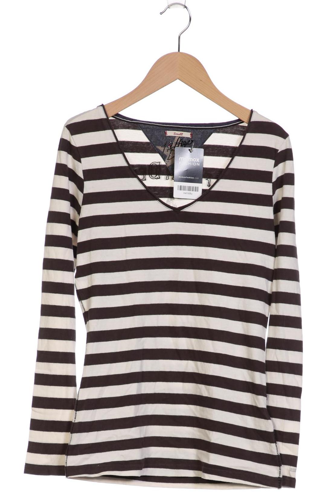 

Hilfiger Denim Damen Langarmshirt, grau, Gr. 36