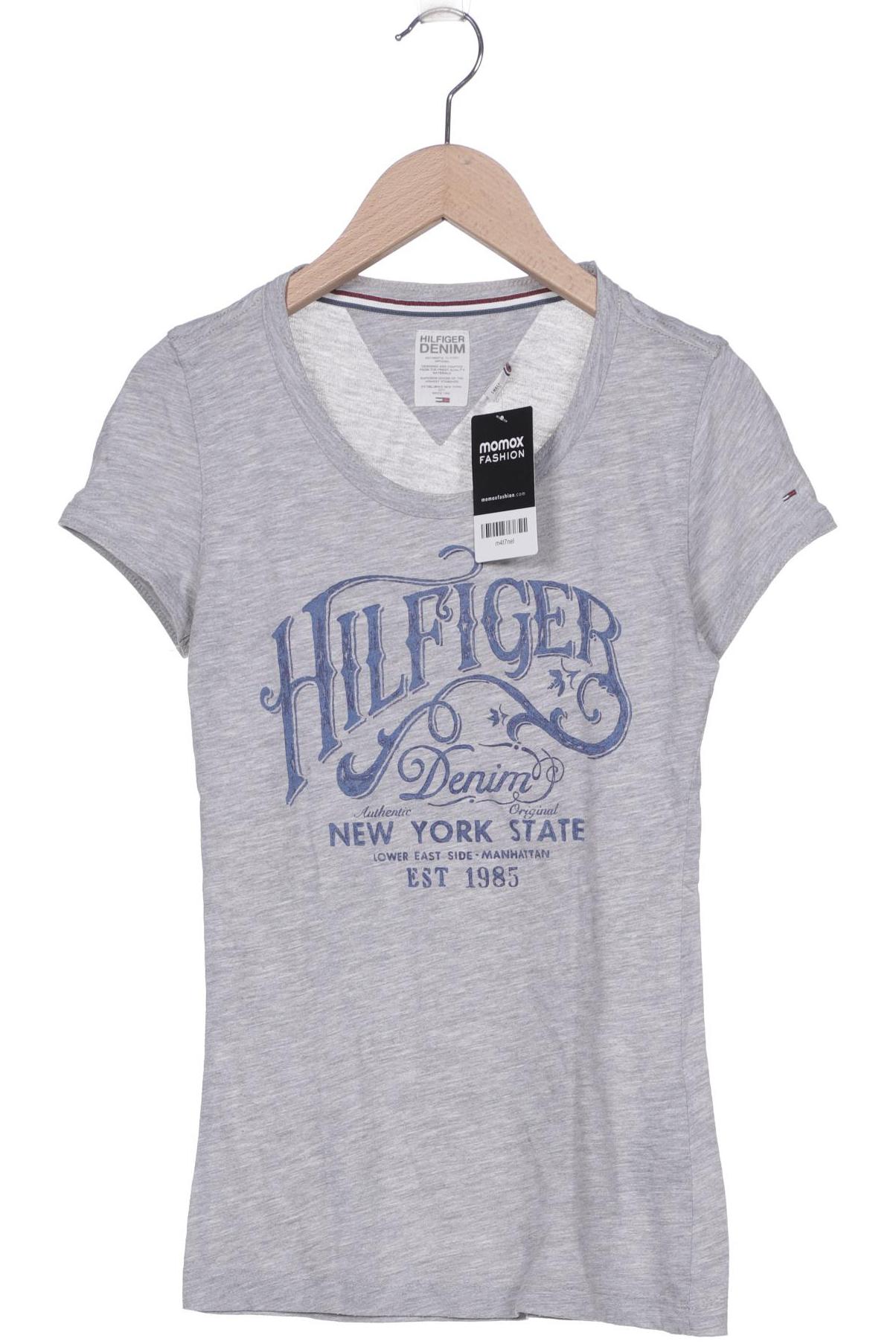 

Hilfiger Denim Damen T-Shirt, grau, Gr. 36
