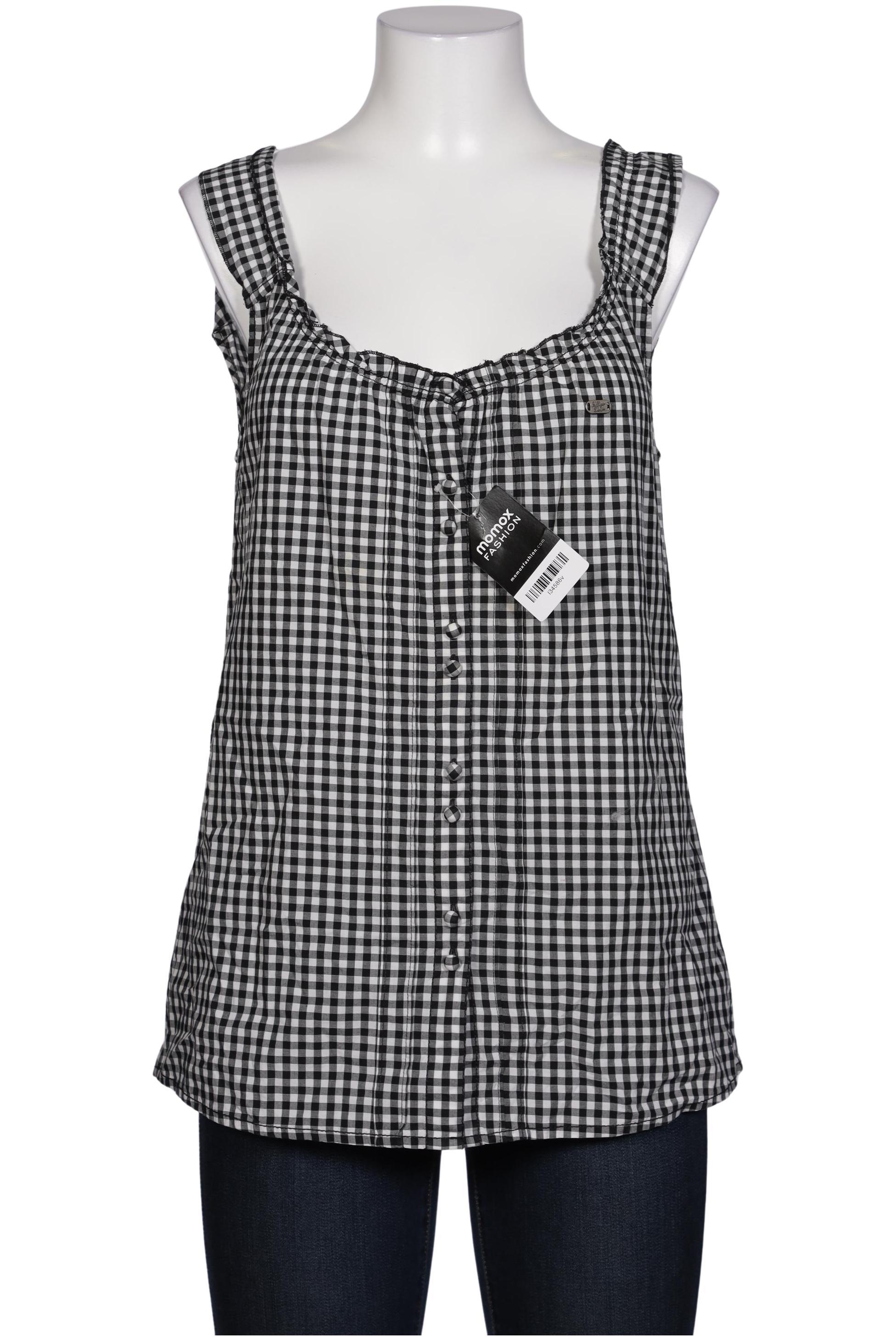 

Hilfiger Denim Damen Bluse, schwarz, Gr. 38