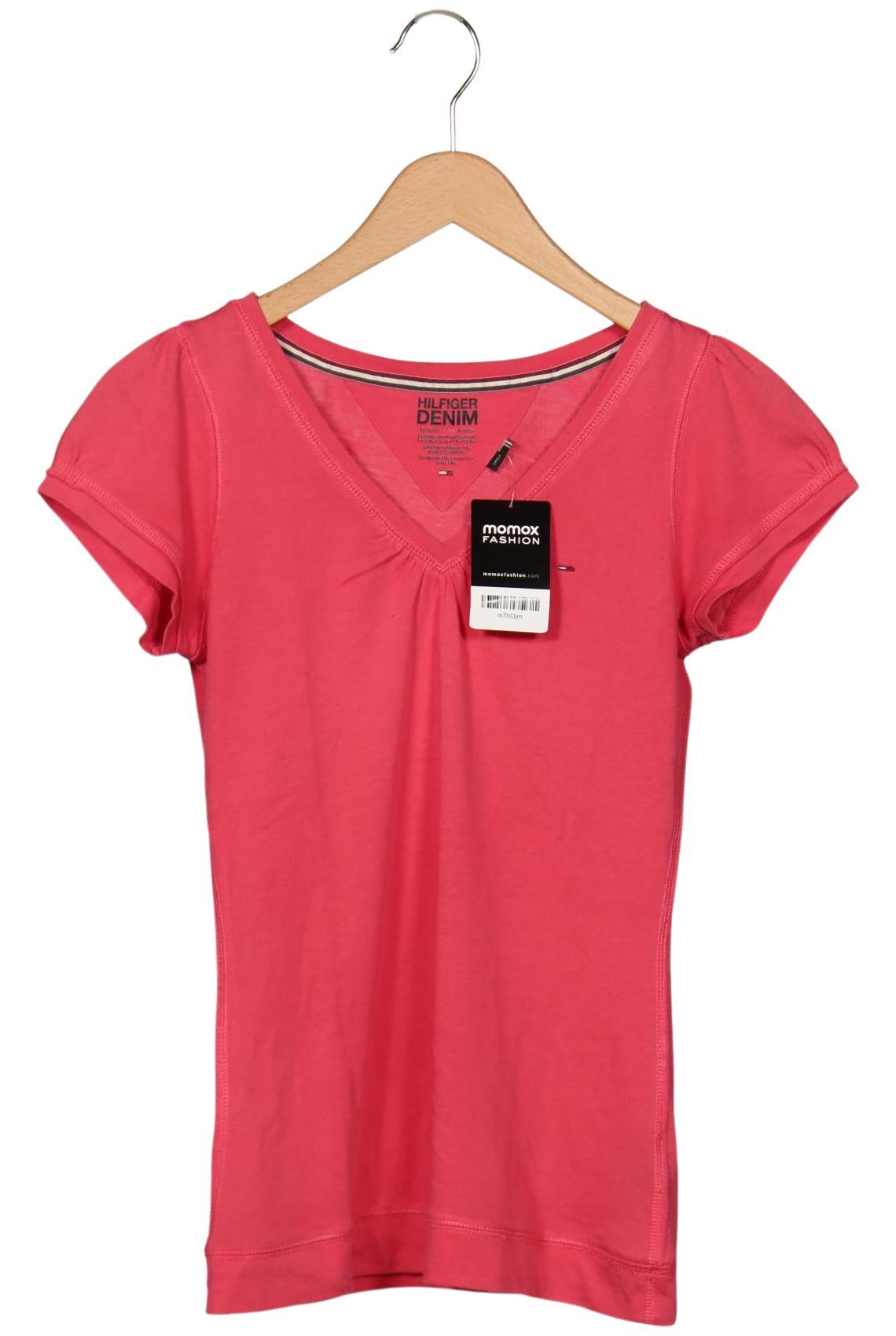 

Hilfiger Denim Damen T-Shirt, pink, Gr. 36