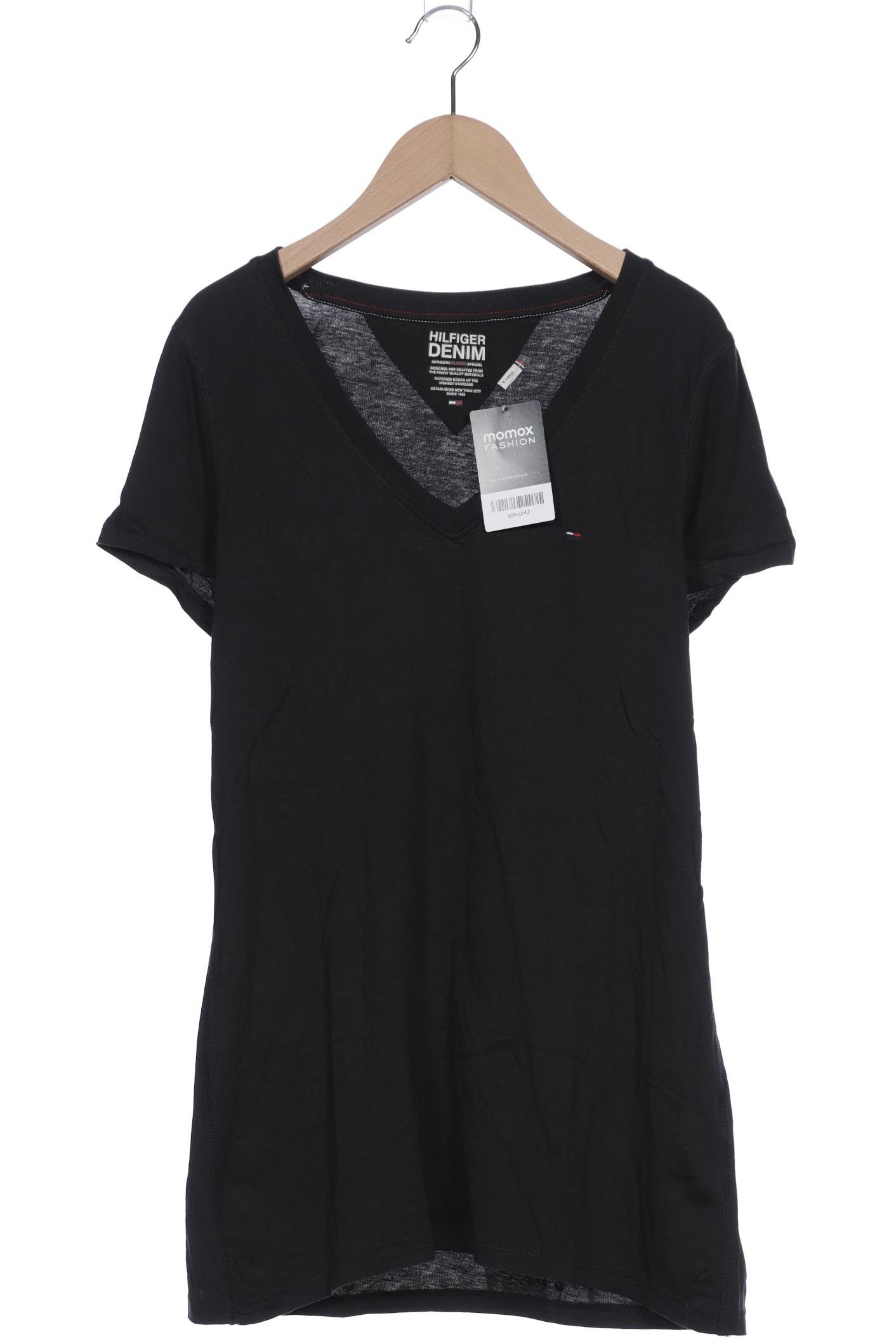 

Hilfiger Denim Damen T-Shirt, schwarz, Gr. 44