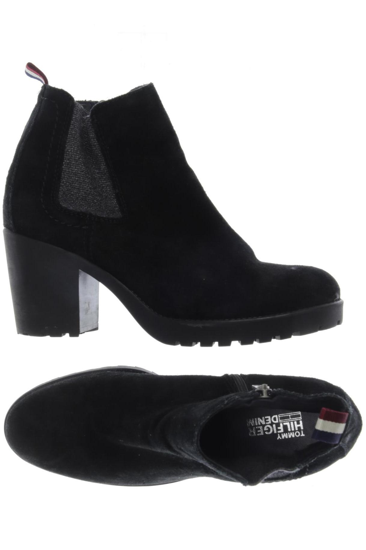 

Hilfiger Denim Damen Stiefelette, schwarz, Gr. 40