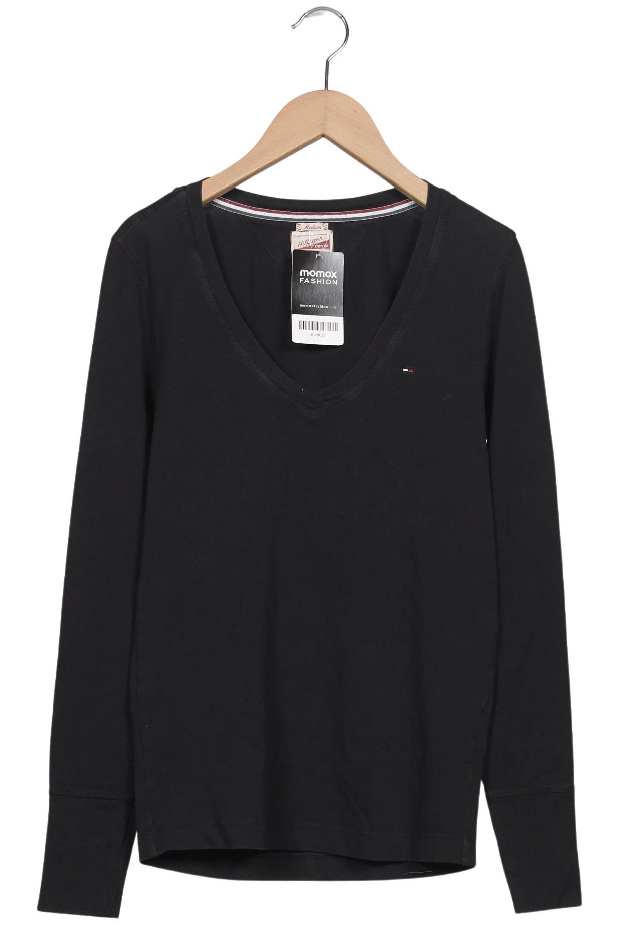 

Hilfiger Denim Damen Langarmshirt, schwarz, Gr. 38