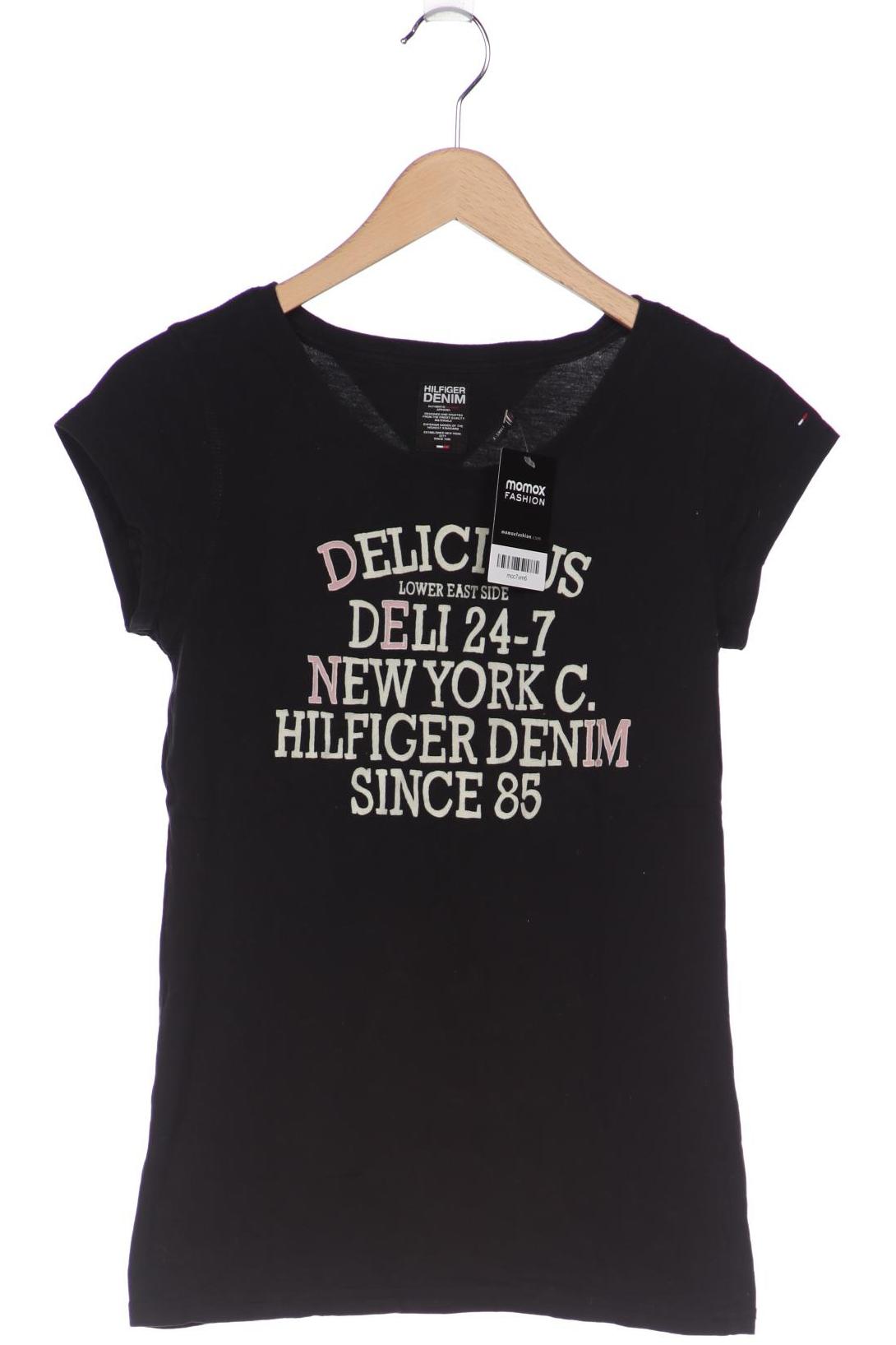 

HILFIGER DENIM Damen T-Shirt, schwarz