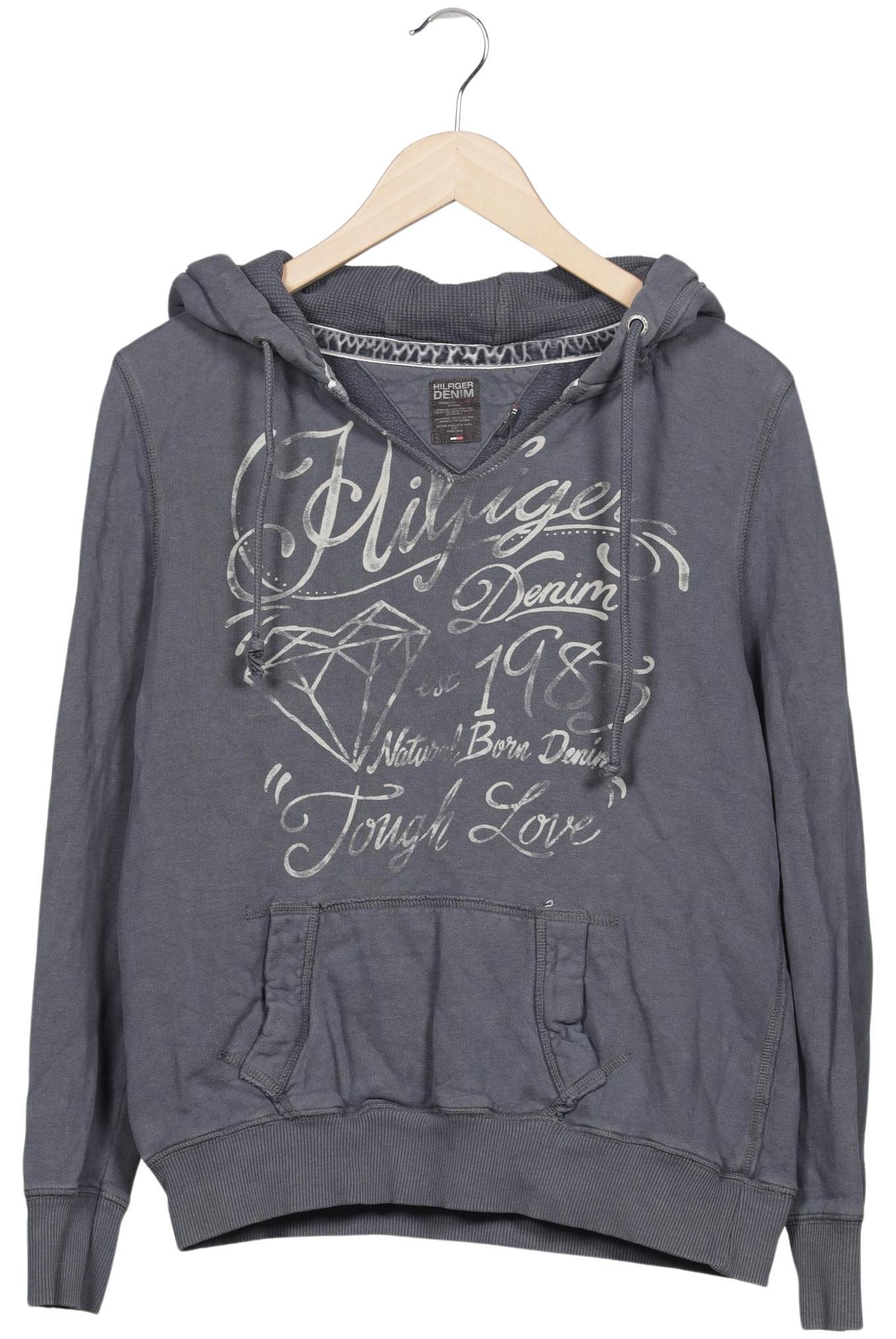 

Hilfiger Denim Damen Kapuzenpullover, grau, Gr. 36