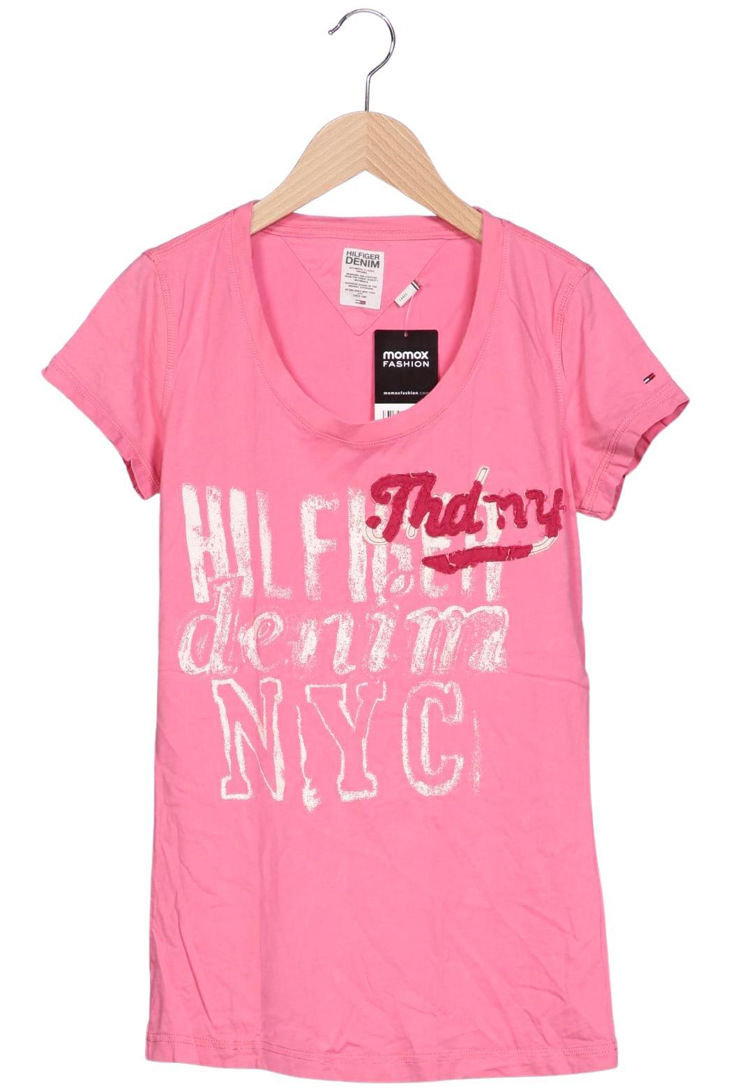 

Hilfiger Denim Damen T-Shirt, pink, Gr. 42